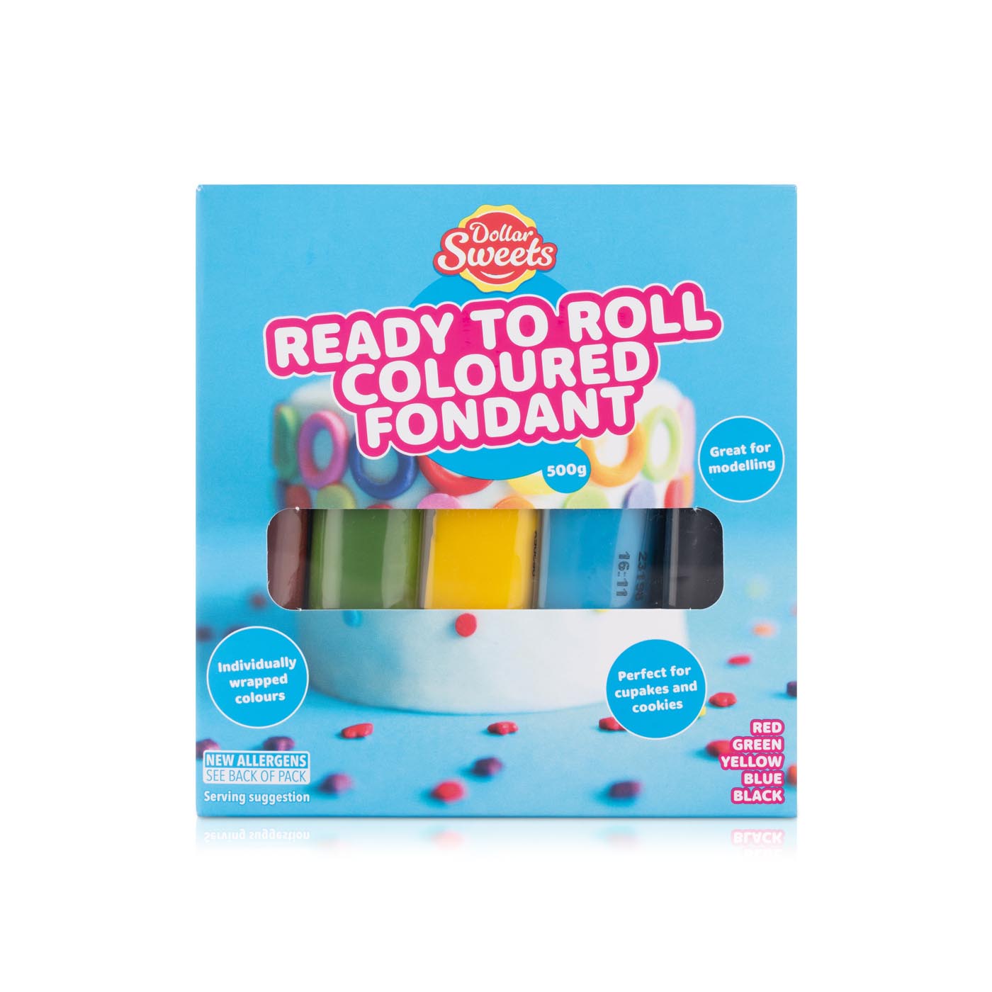 Dollar Sweet Ready to Roll Coloured Fondant 500g