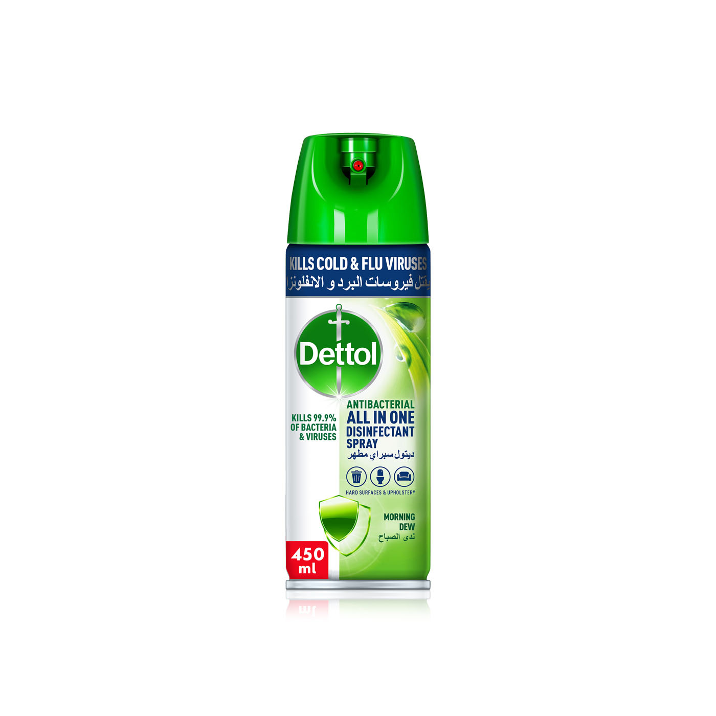 Dettol Antibacterial All In One Disinfectant Spray Morning Dew Ml Spinneys Uae