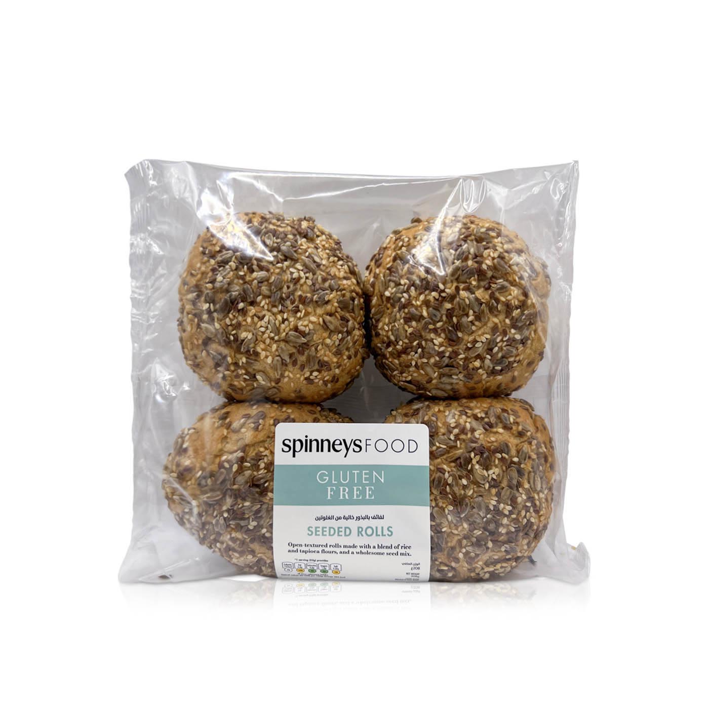 Spinneysfood Gluten-Free Seeded Rolls 4s 208g