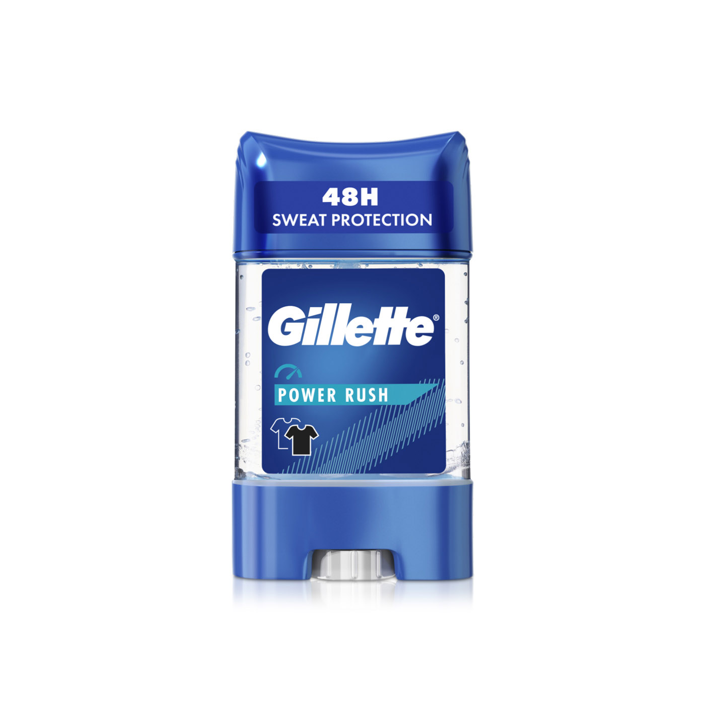Gillette Power Rush Antiperspirant Clear Gel 70ml