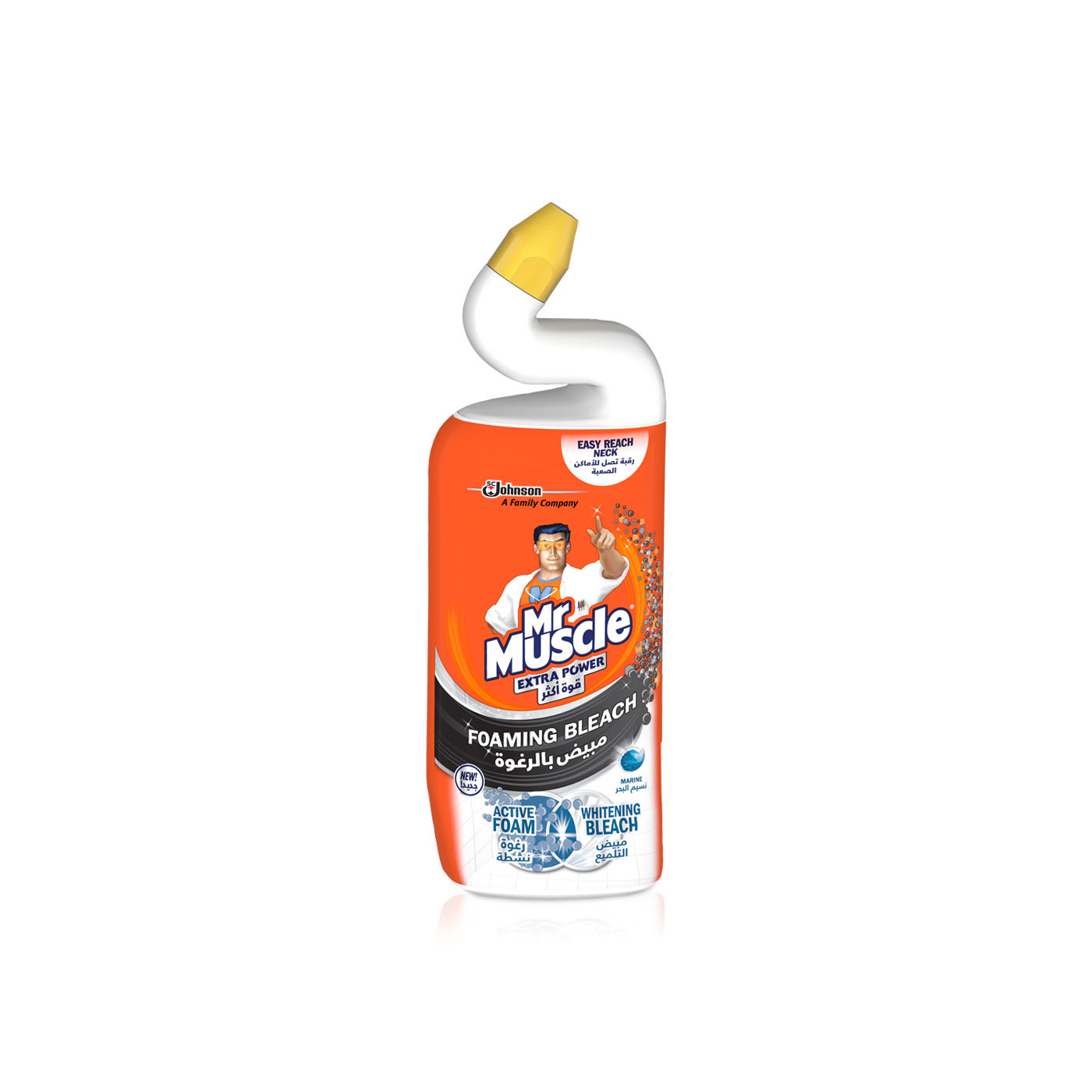 Mr Muscle Foaming Bleach Toilet Gel 750ml