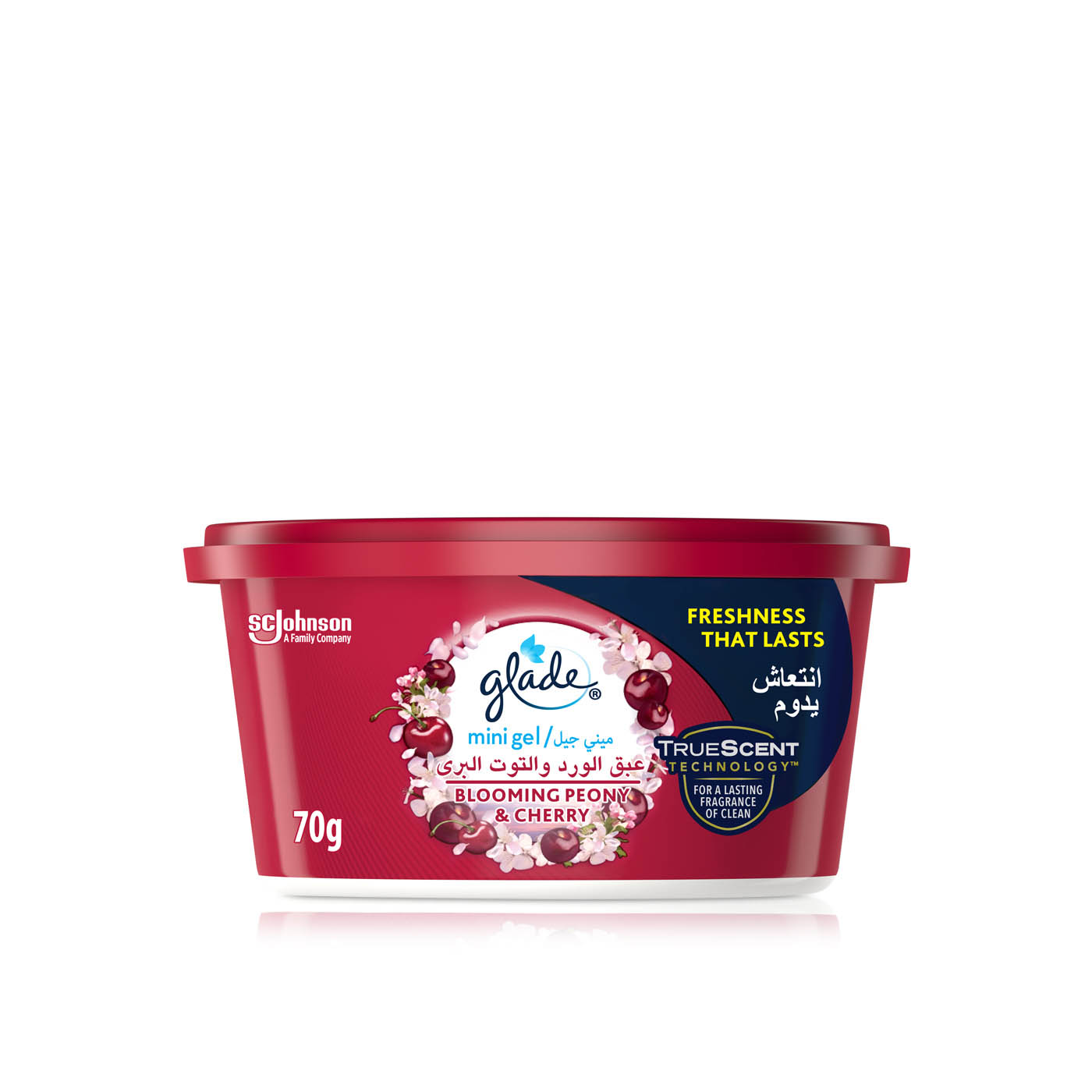 Glade Mini Gel Peony 70g