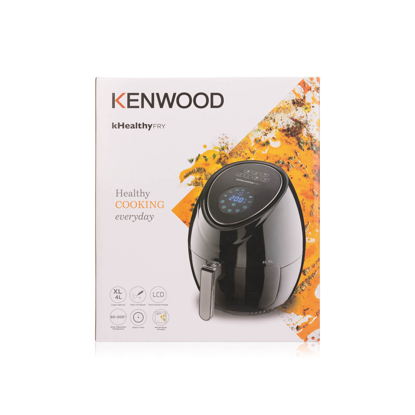 Kenwood Khealthyfry Digital Air Fryer 4 litre 1500w