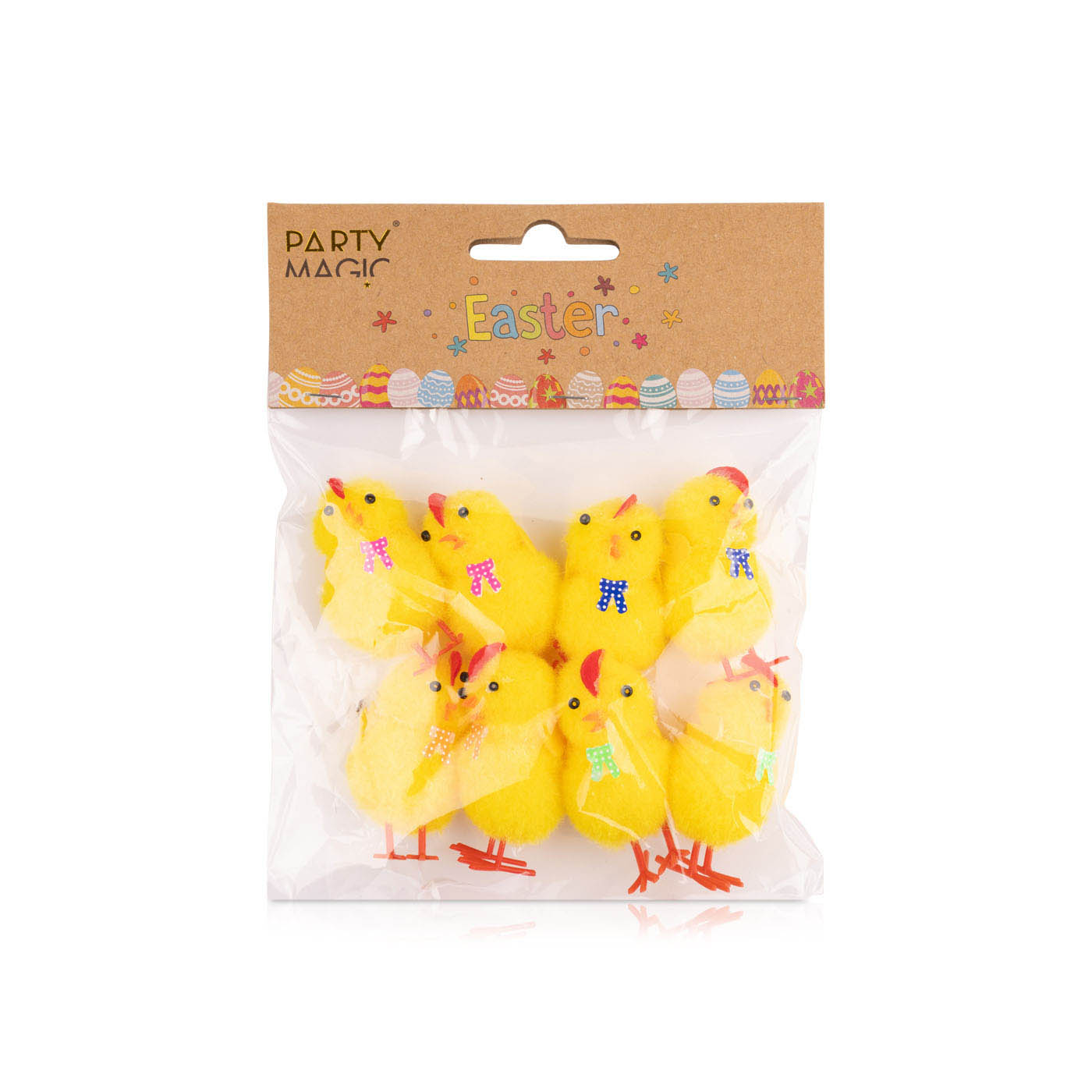 Party Magic Easter chick decorations 8 pack - Spinneys UAE
