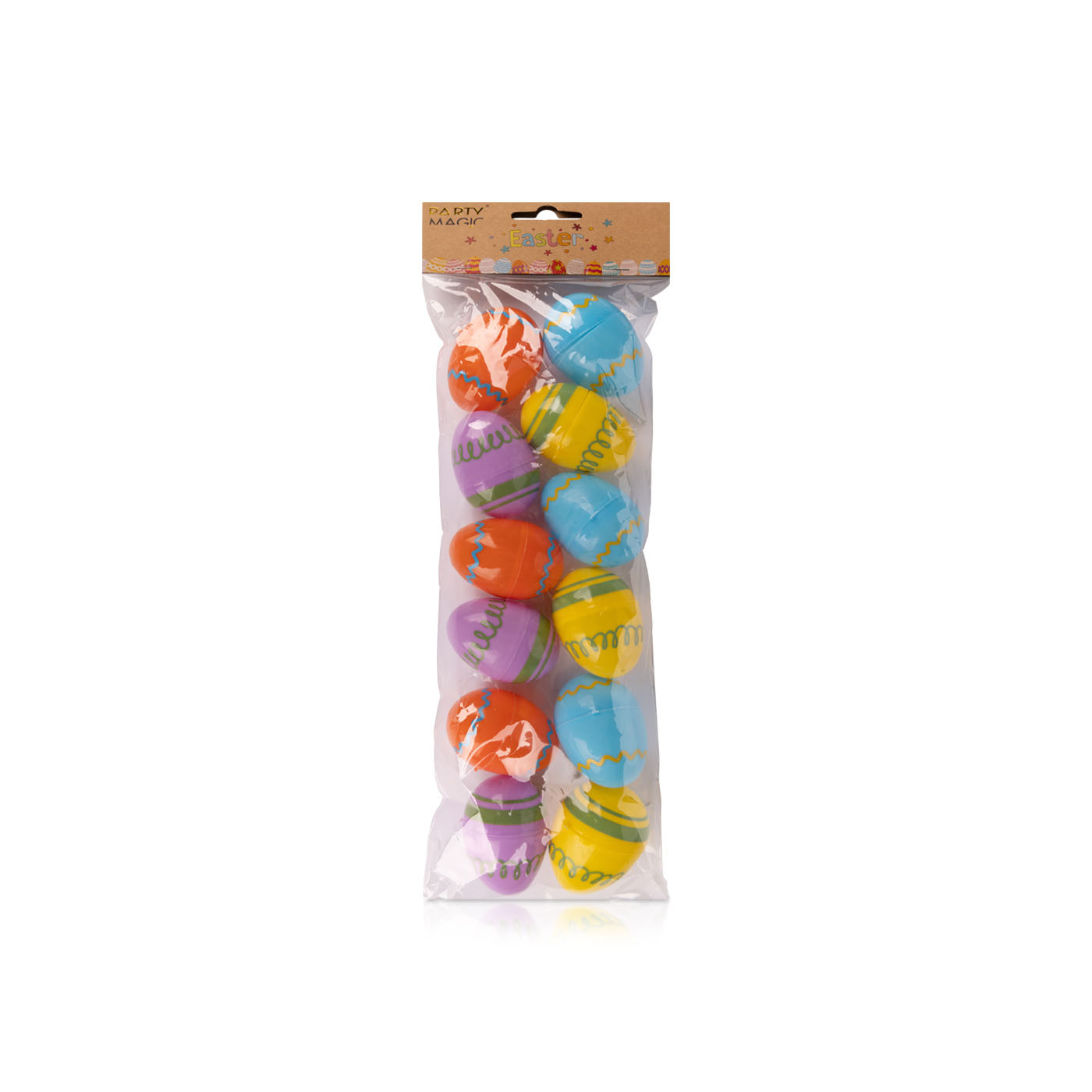 Party Magic Easter Filler Egg 4cm 12 Pack