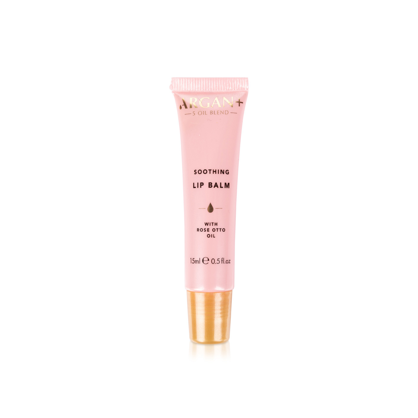 Argan+ Soothing Lip Balm with Rose Otto Oil 15ml