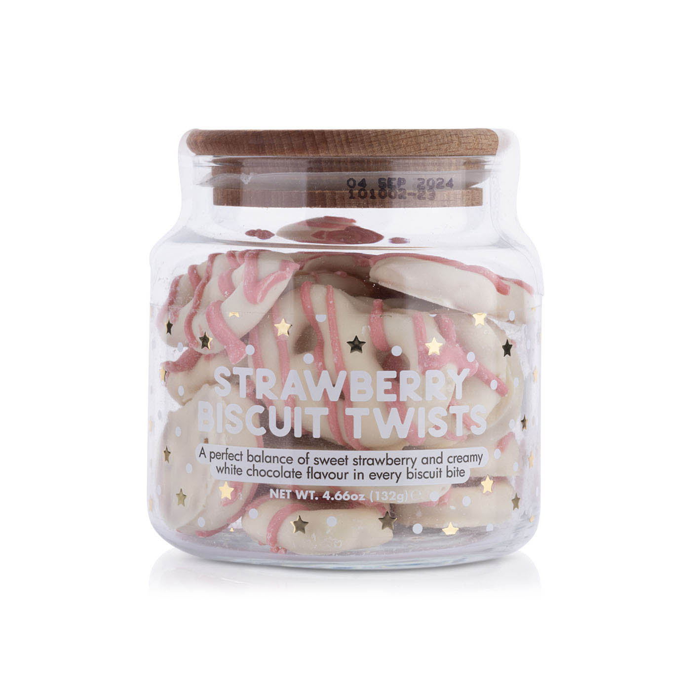 The Treat Kitchen Strawberry Pretzel Biscuit Twists 132g