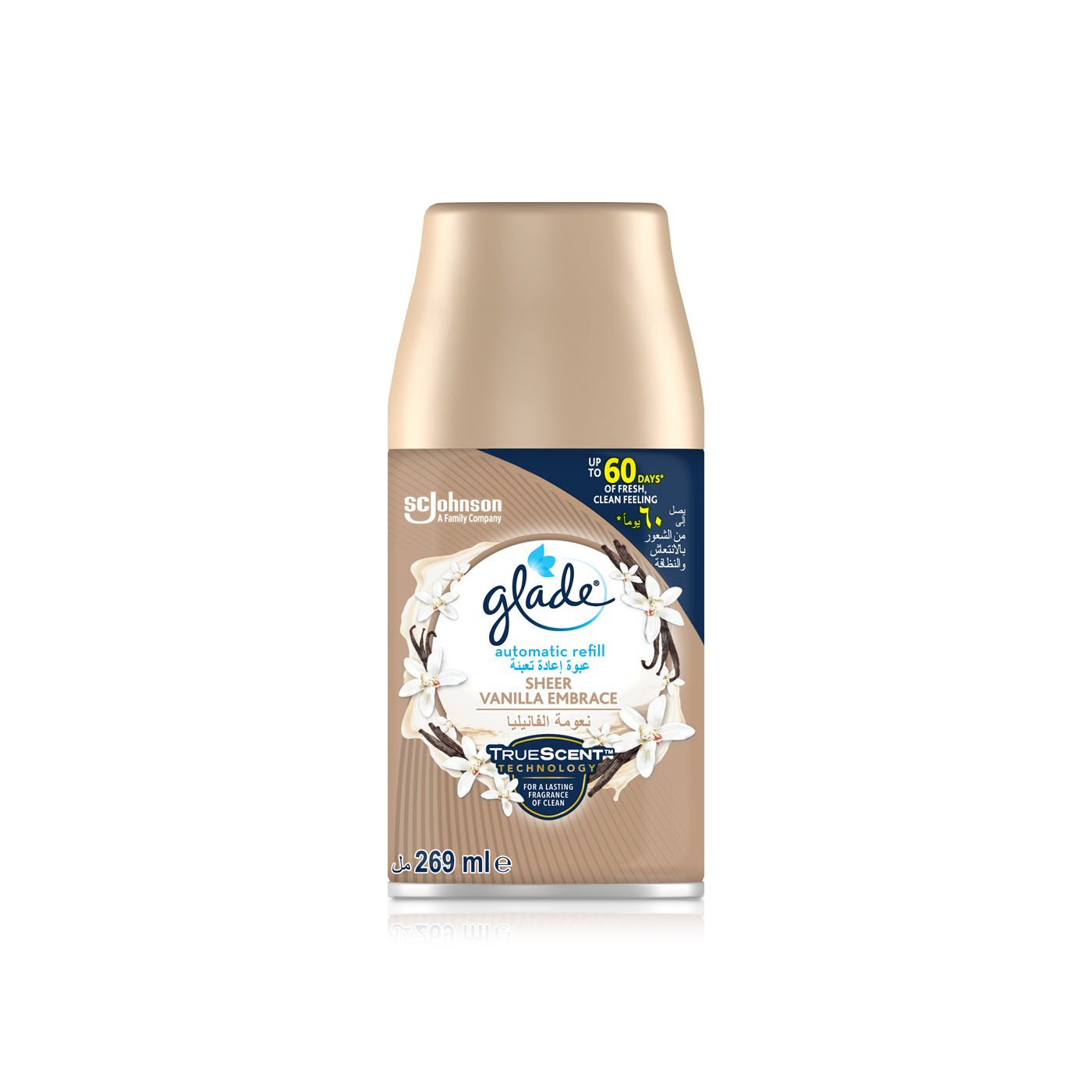 Glade Vanilla Embrace Auto Spray Refill 269ml