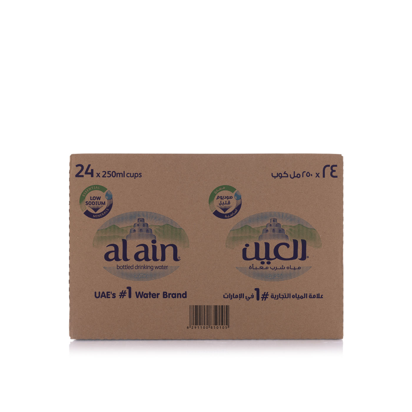 Al Ain Drinking Water Cups 250ml x 24