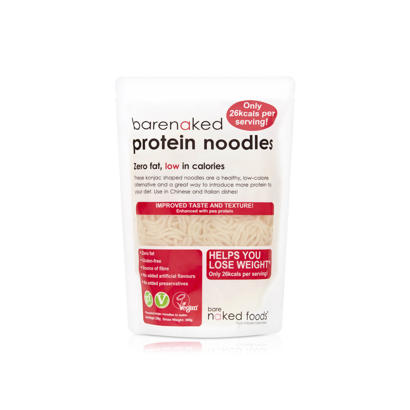 Barenaked Protein Noodles 380g