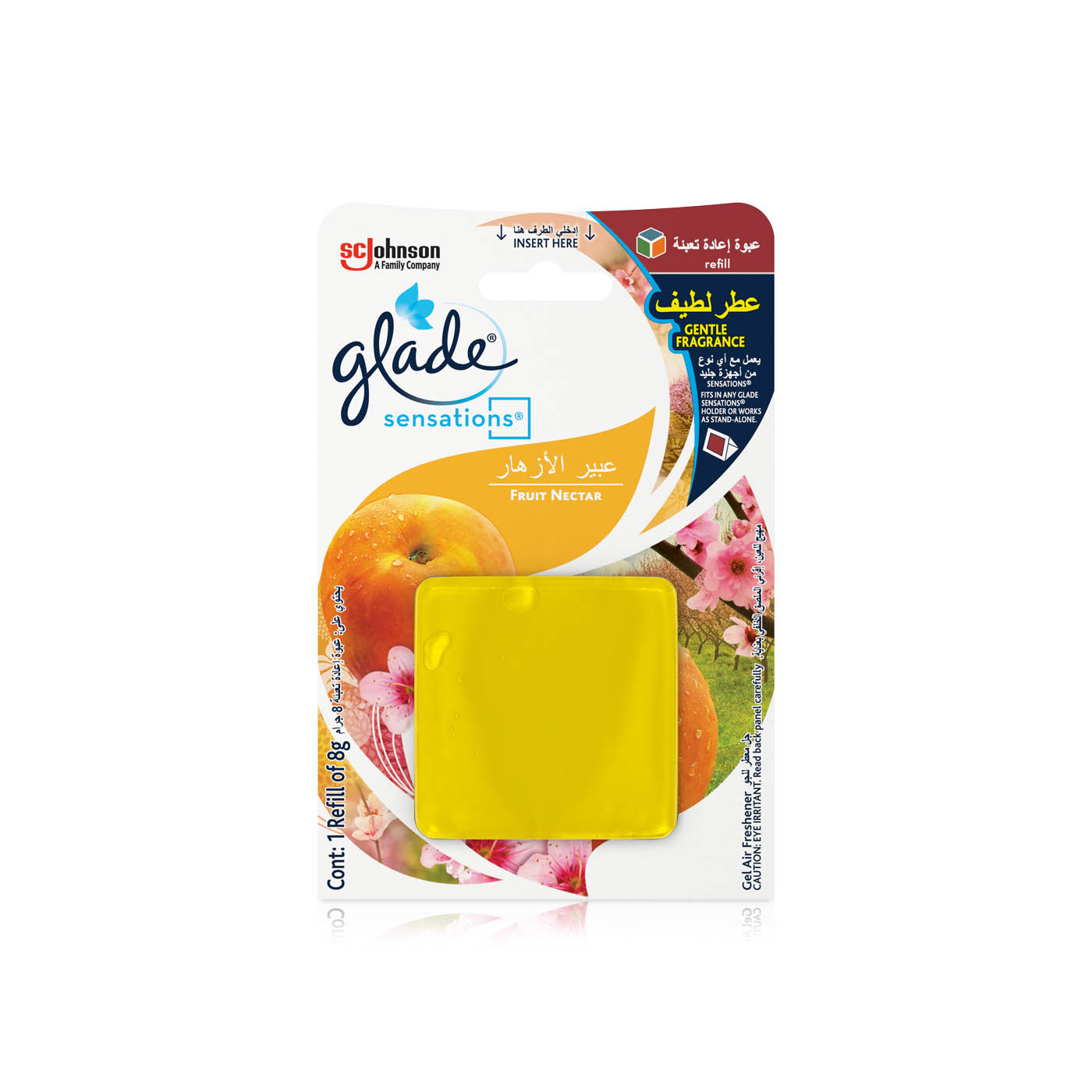 Glade Sensations Air Freshener Fruit Nectar Refill 8g