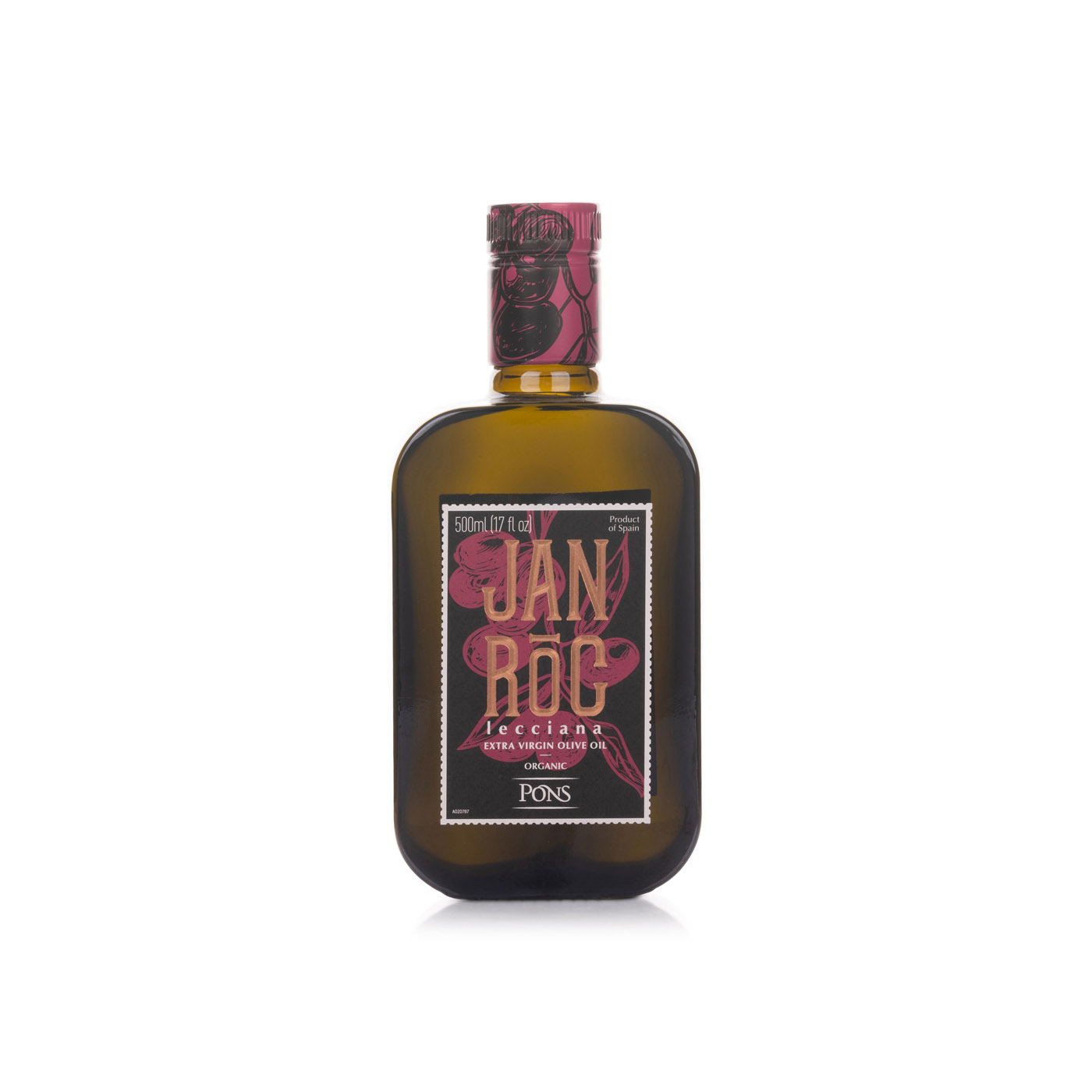 Pons Janiroc Lecciana Extra Virgin Olive Oil Organic 500ml