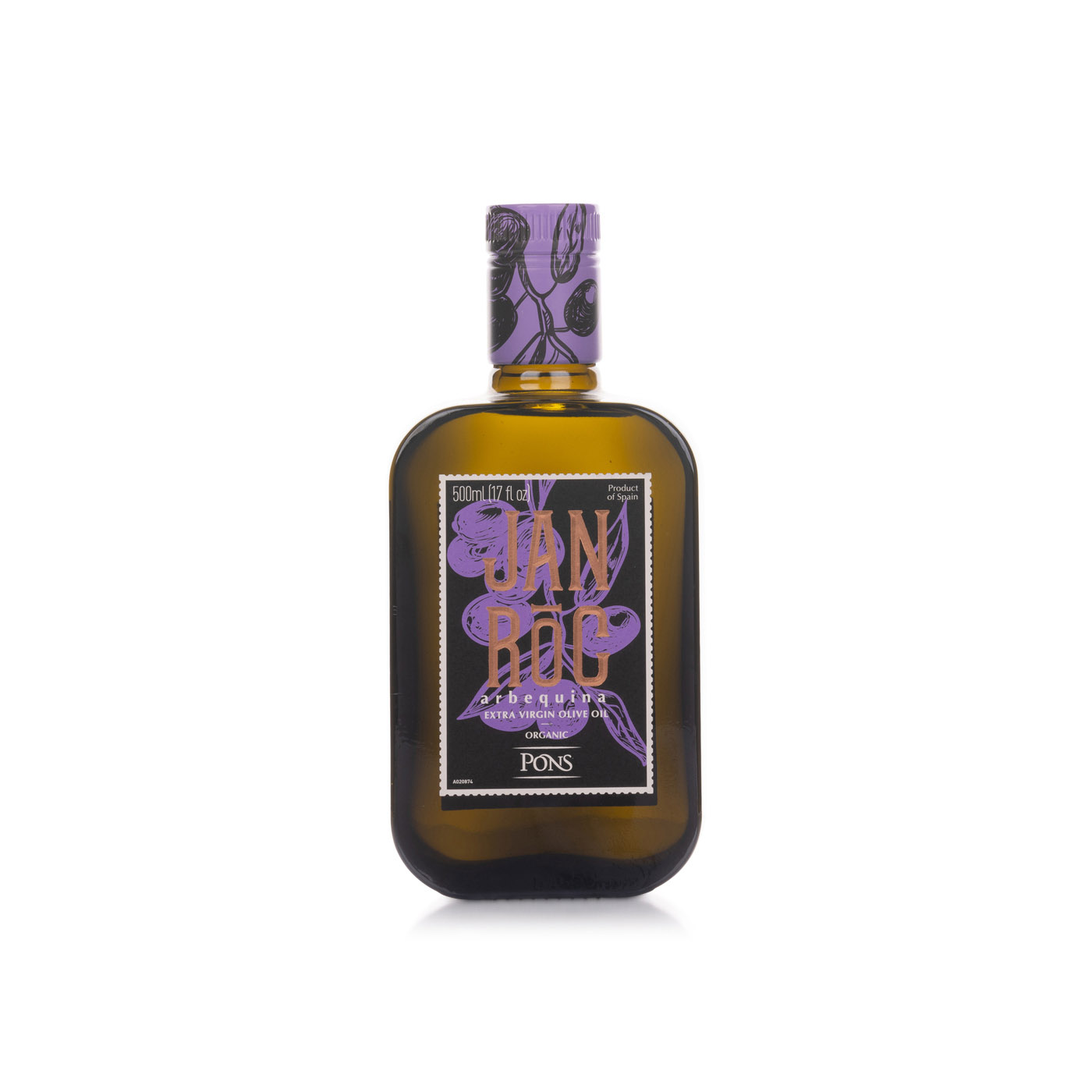 Pons Janiroc Arbequina Extra Virgin Olive Oil Organic 500ml