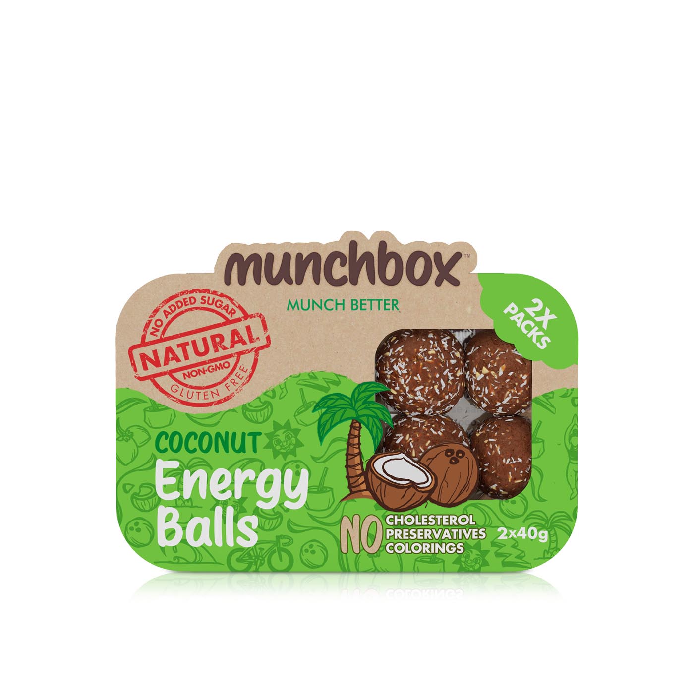 Munchbox Coconut Energy Balls 75g