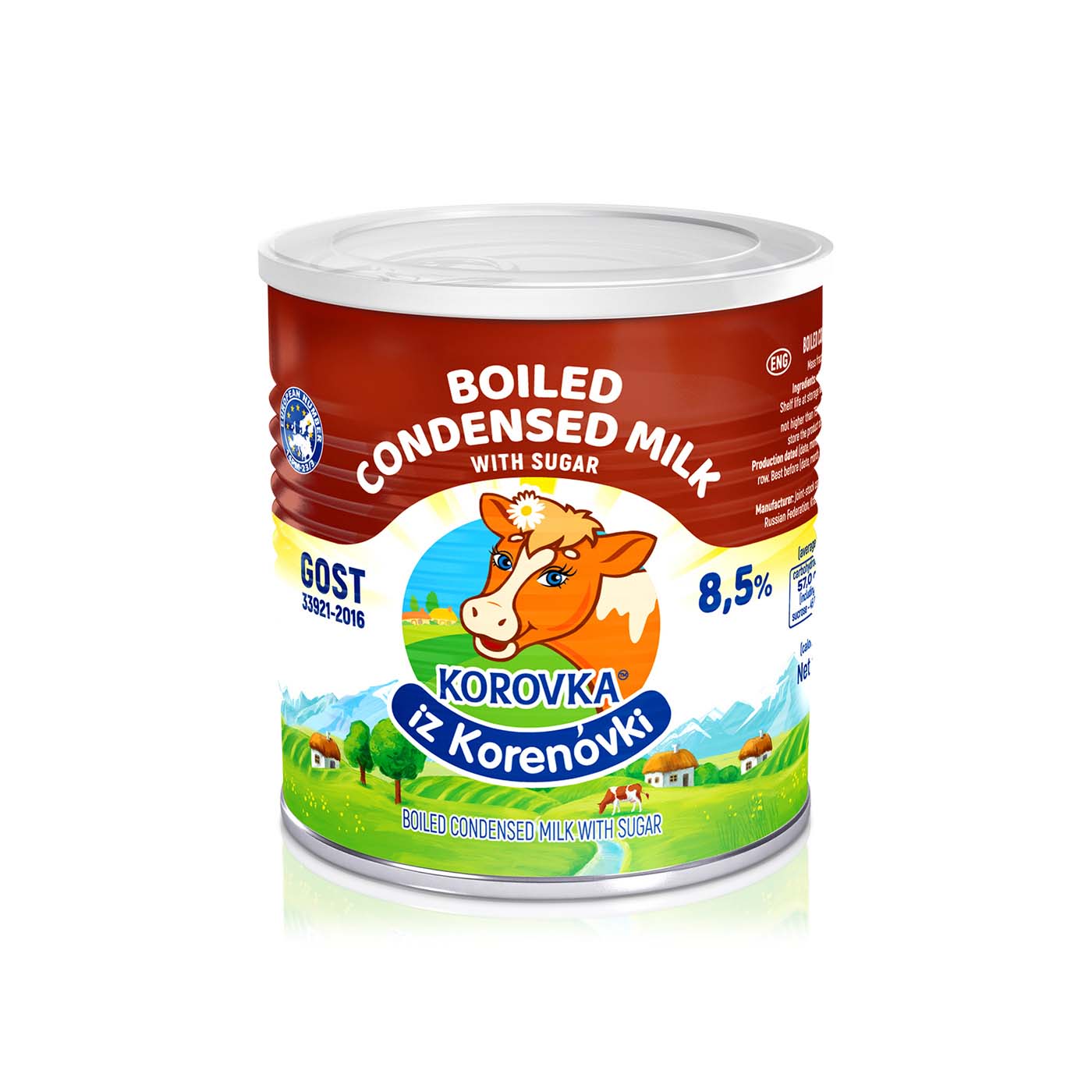 Korovka Iz Korenovki Boiled Condensed Milk with Sugar 360ml