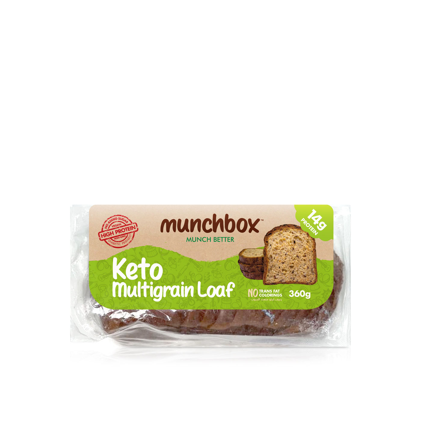 Munchbox Keto Multigrain Loaf 360g