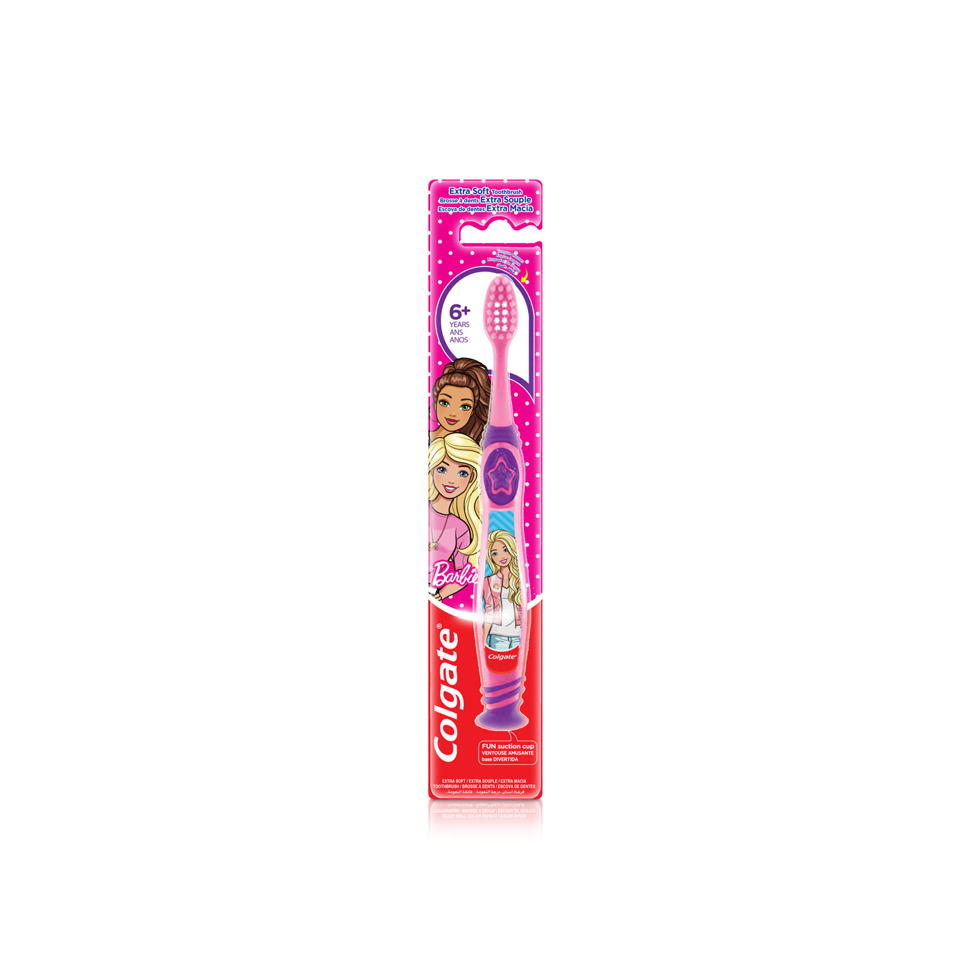 Colgate Barbie Extra Soft Toothbrush 6+