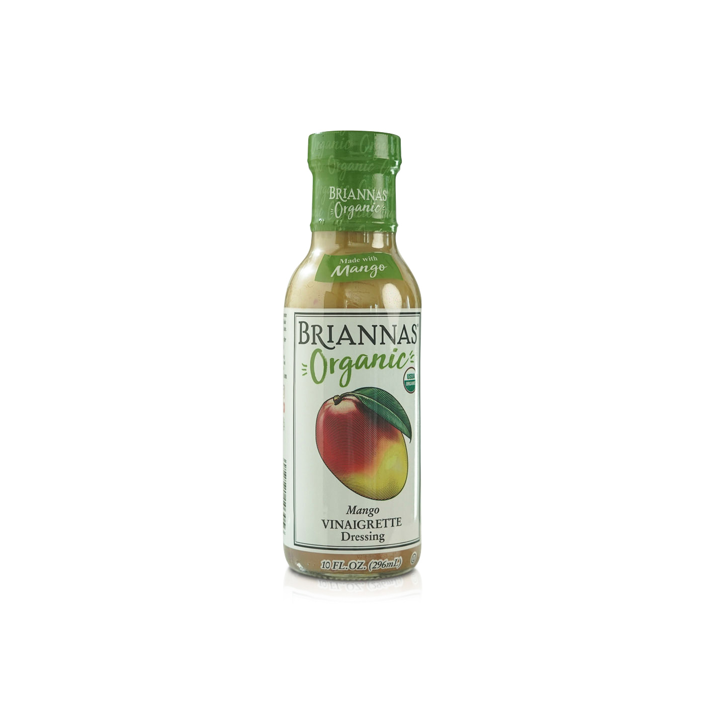 Briannas Organic Mango Vinaigrette Dressing 296ml