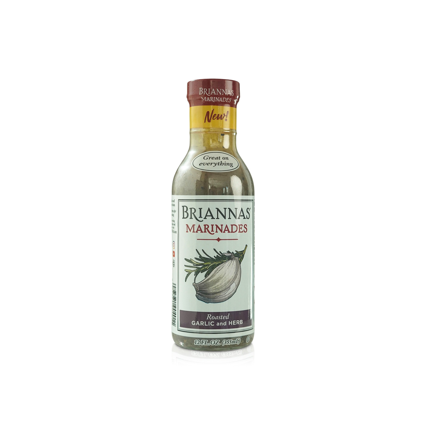 Briannas Marinades Roasted Garlic and Herb 355ml