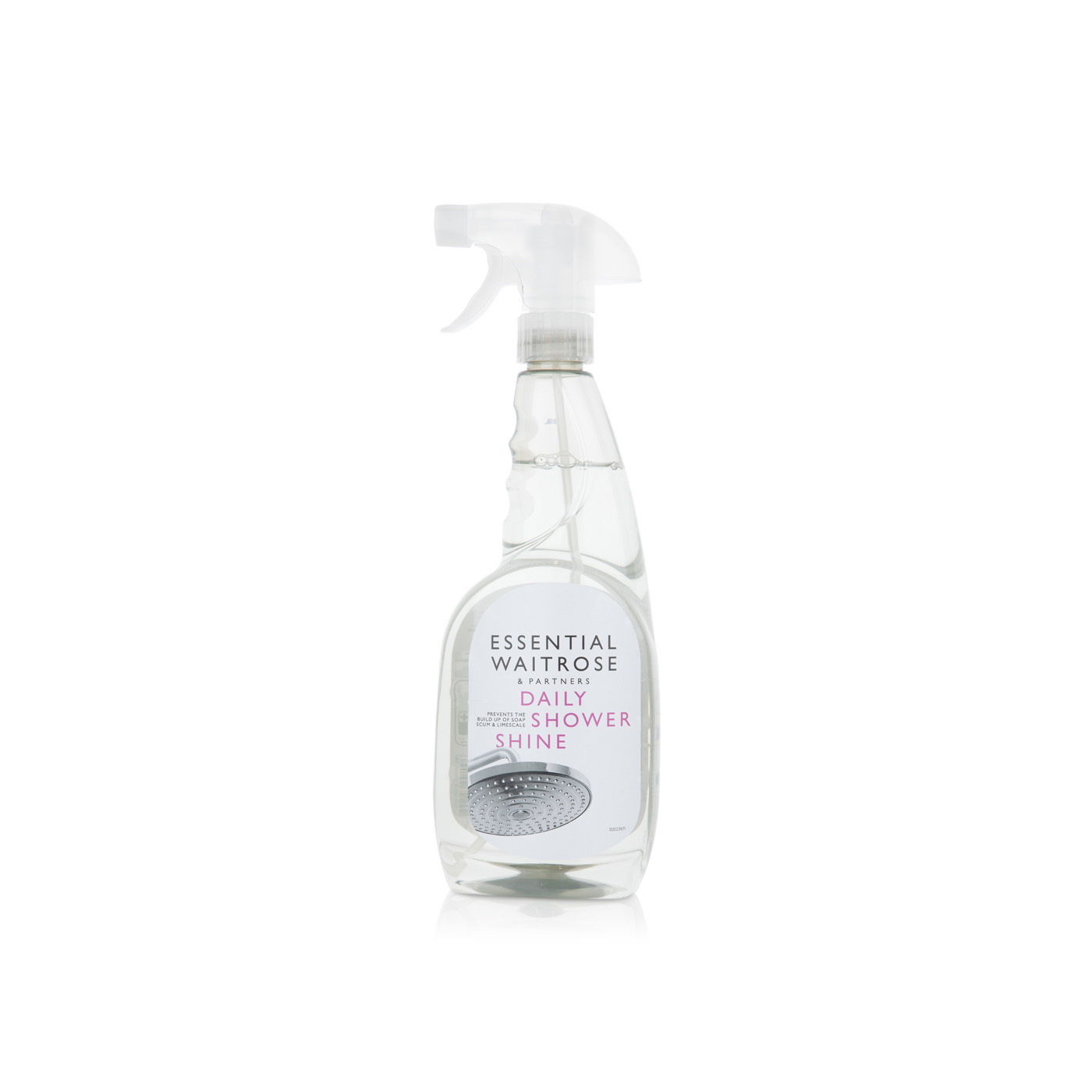 Waitrose Essential Shower Shine Trigger Spray 750ml