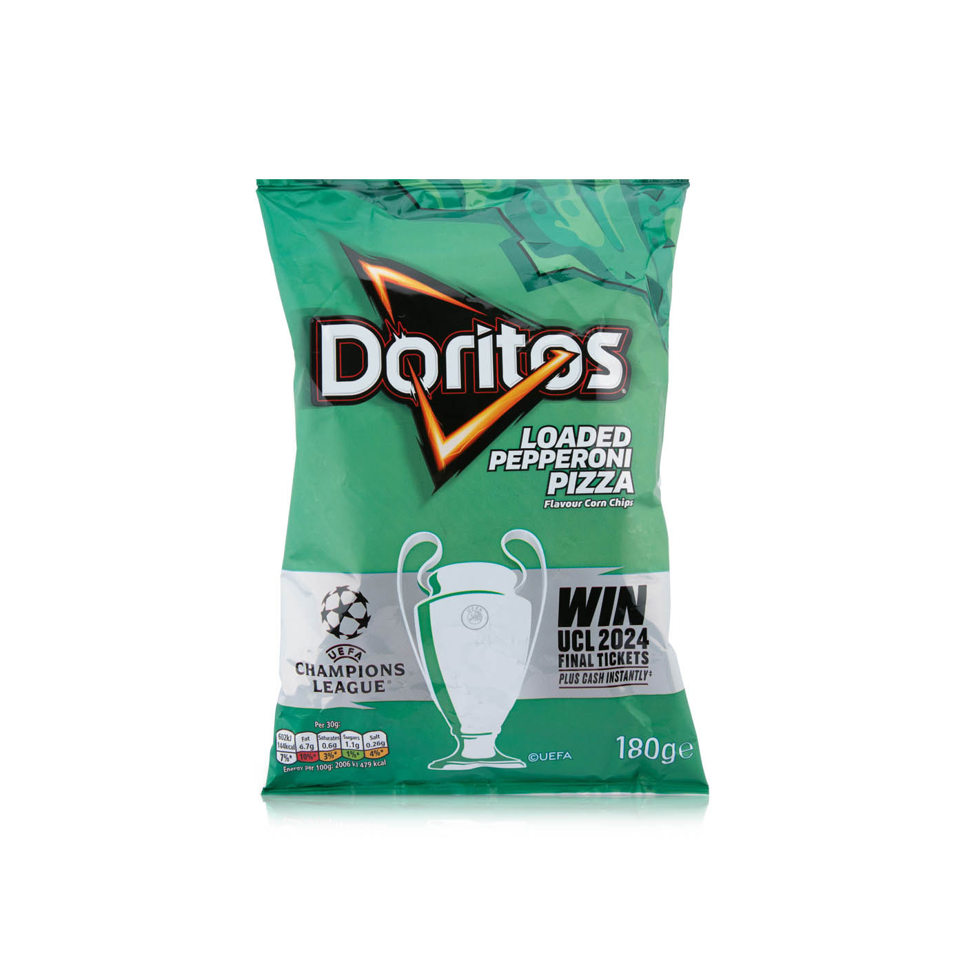 Doritos Loaded Pepperoni Pizza Tortilla Chips 180g