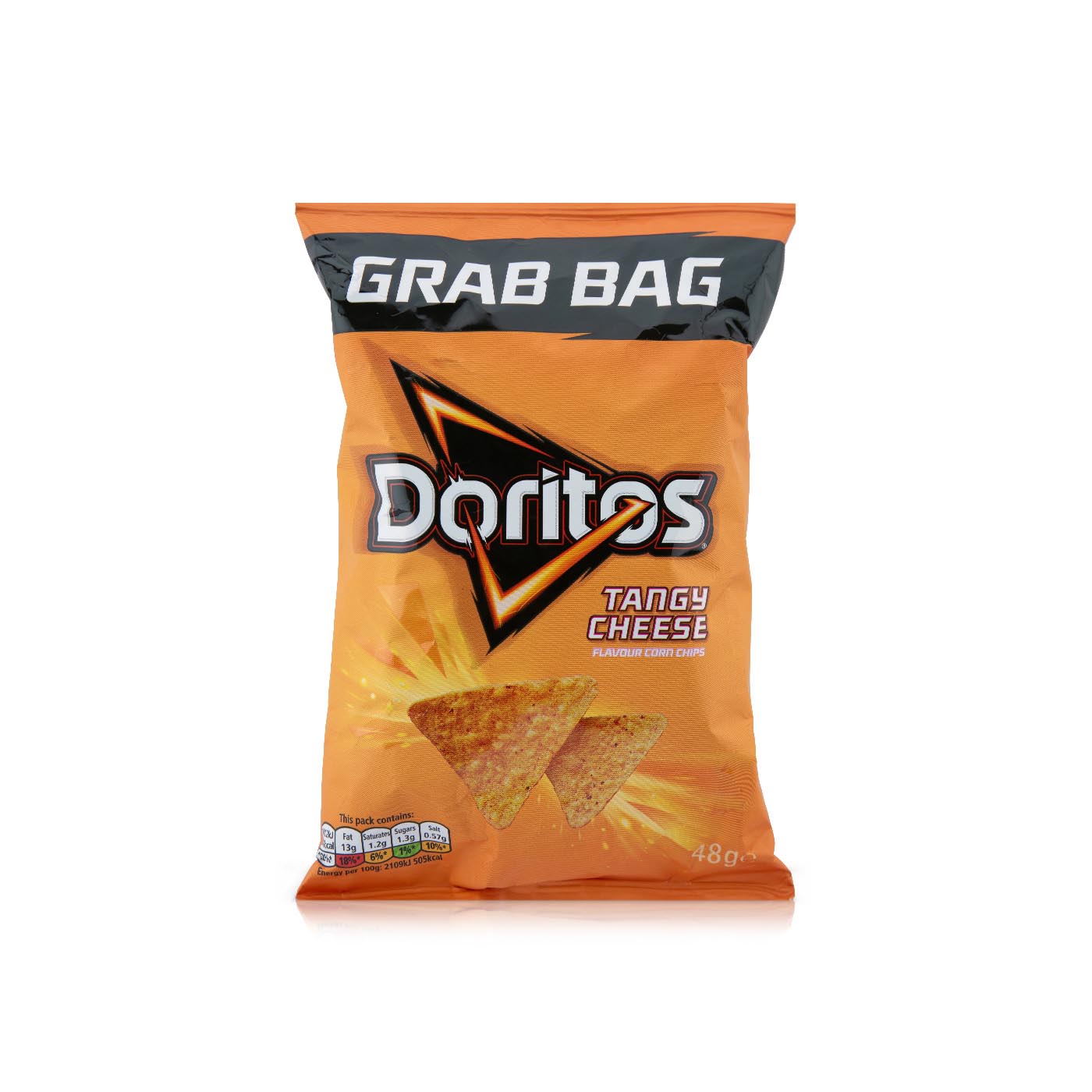 Doritos tangy cheese tortilla chips 48g - Spinneys UAE