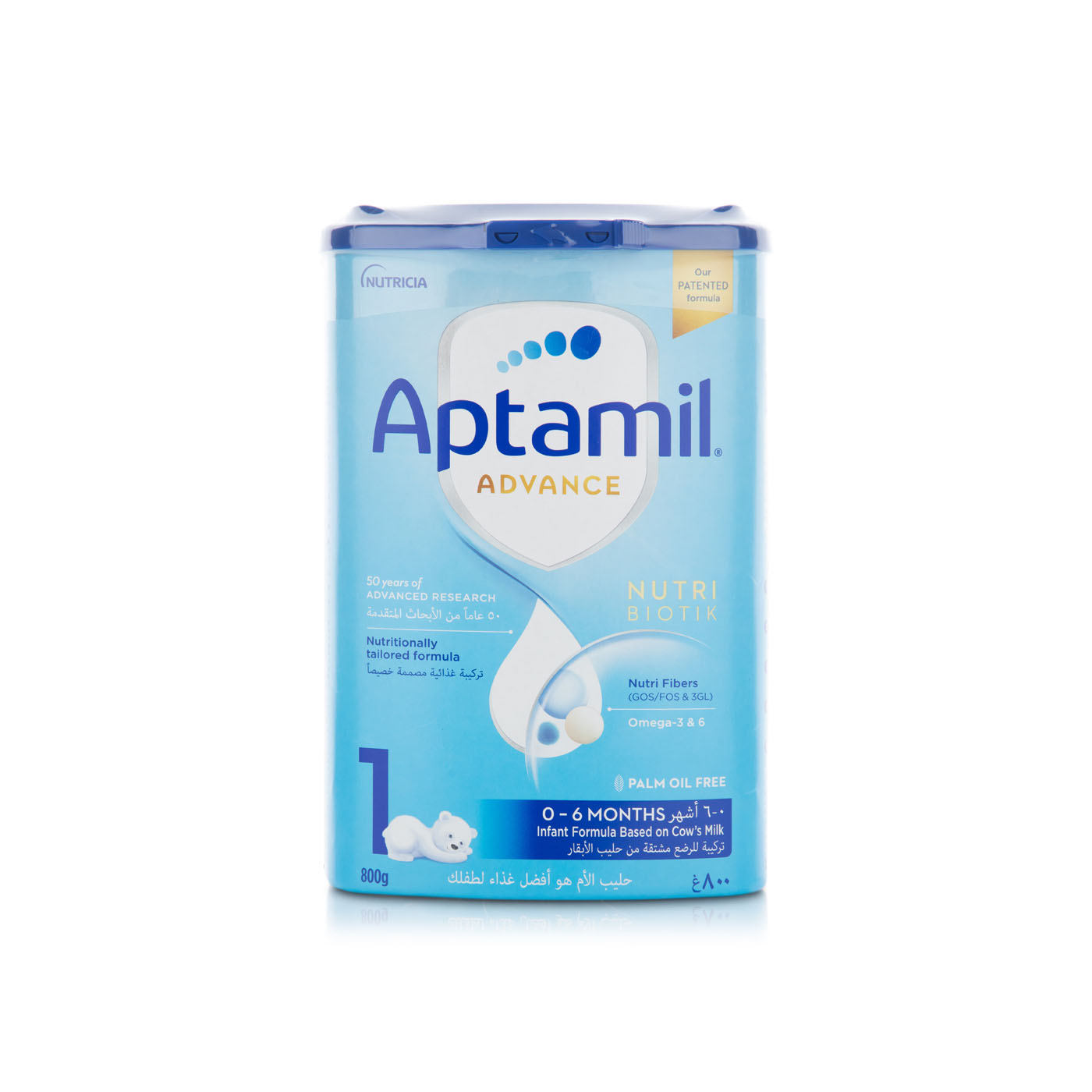 Aptamil Advance 1 Nutri Biotik Infant Milk Formula 0-6 Months 800g