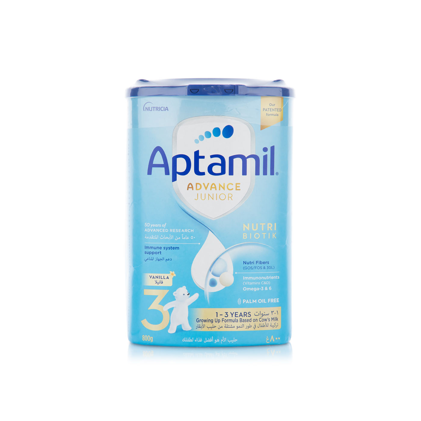 Aptamil Advance Junior 3 Nutri Biotik Growing Up Milk Formula 1-3 Years 800g