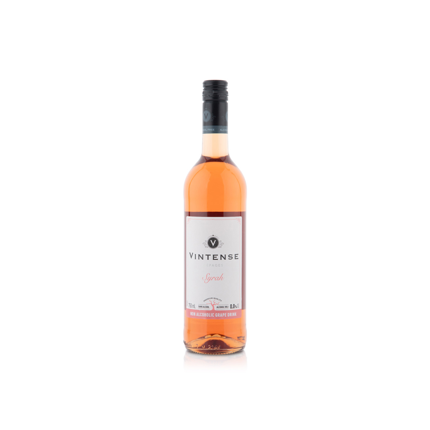 Vintense Syrah Rose Alcohol Free Wine 750ml