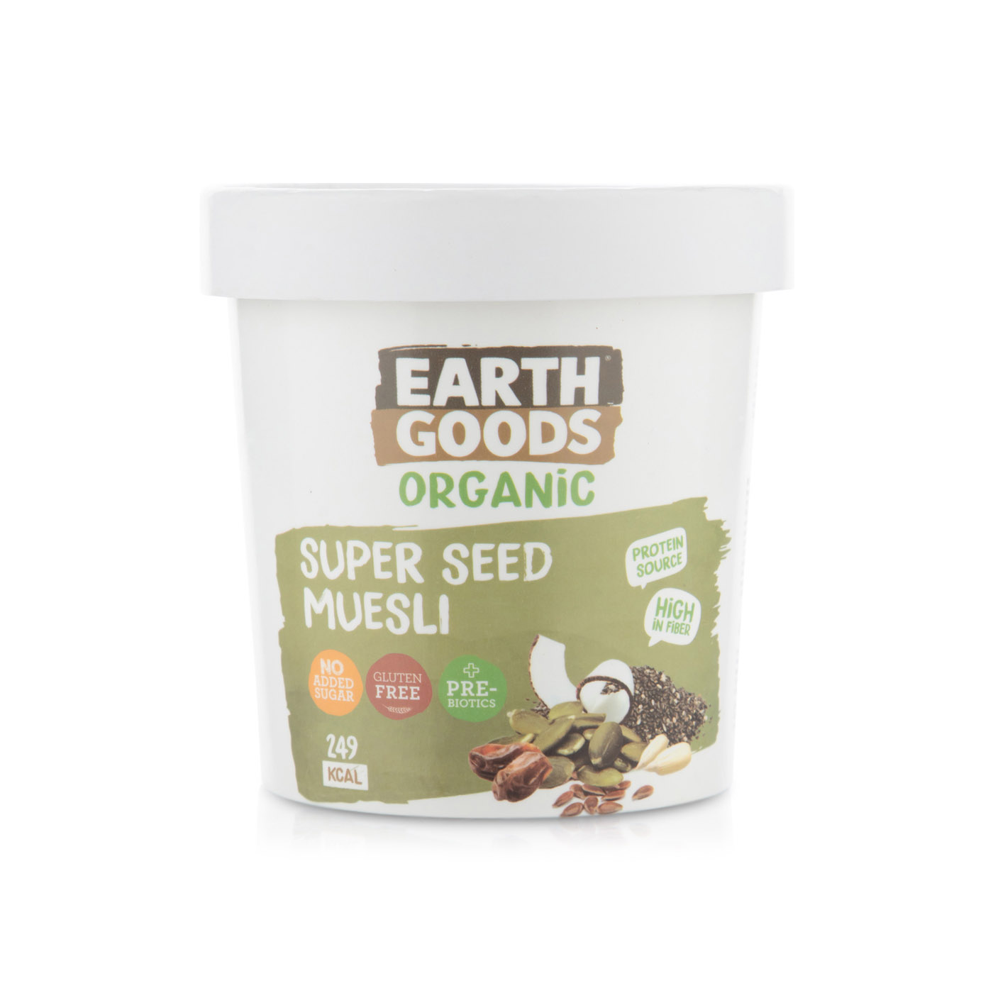 Earth Goods Organic Gluten-Free Super Seed Muesli 60g
