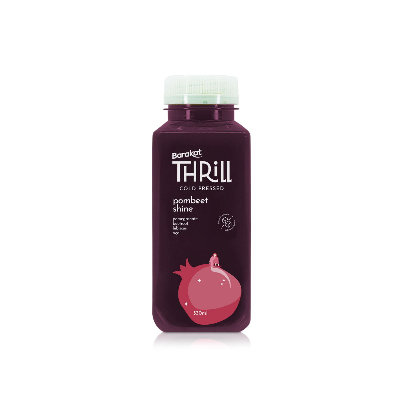 Barakat Thrill Pombeet Shine Cold Pressed Fruit Juice 330ml