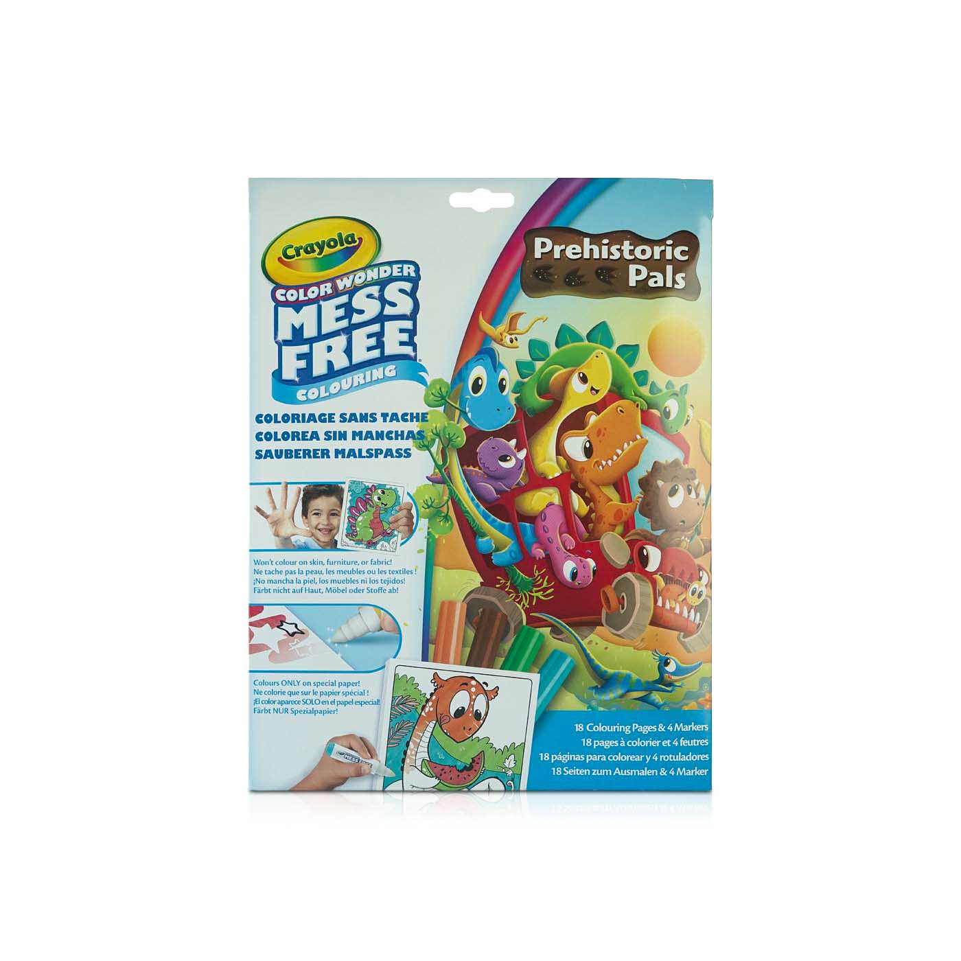 Crayola Prehistoric Pals Colouring and Markers