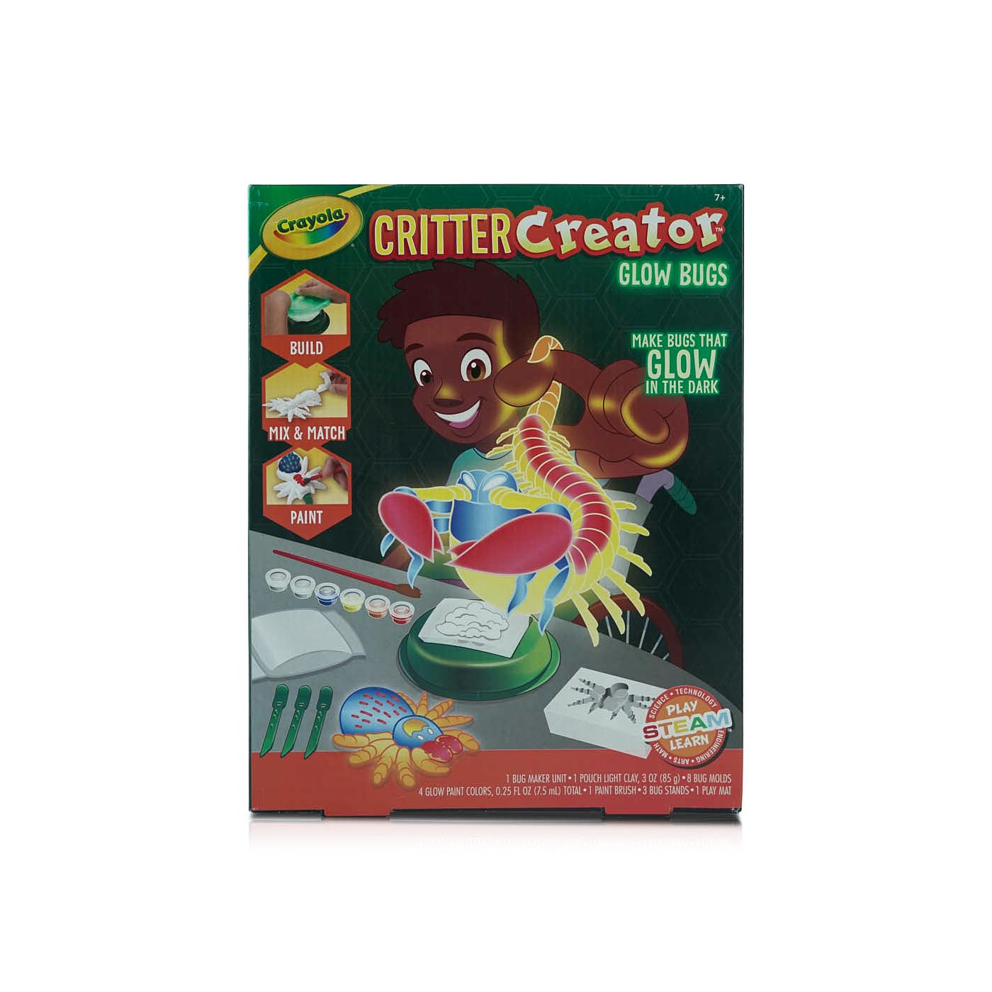 Crayola Critter Creator Glow Bugs x 6