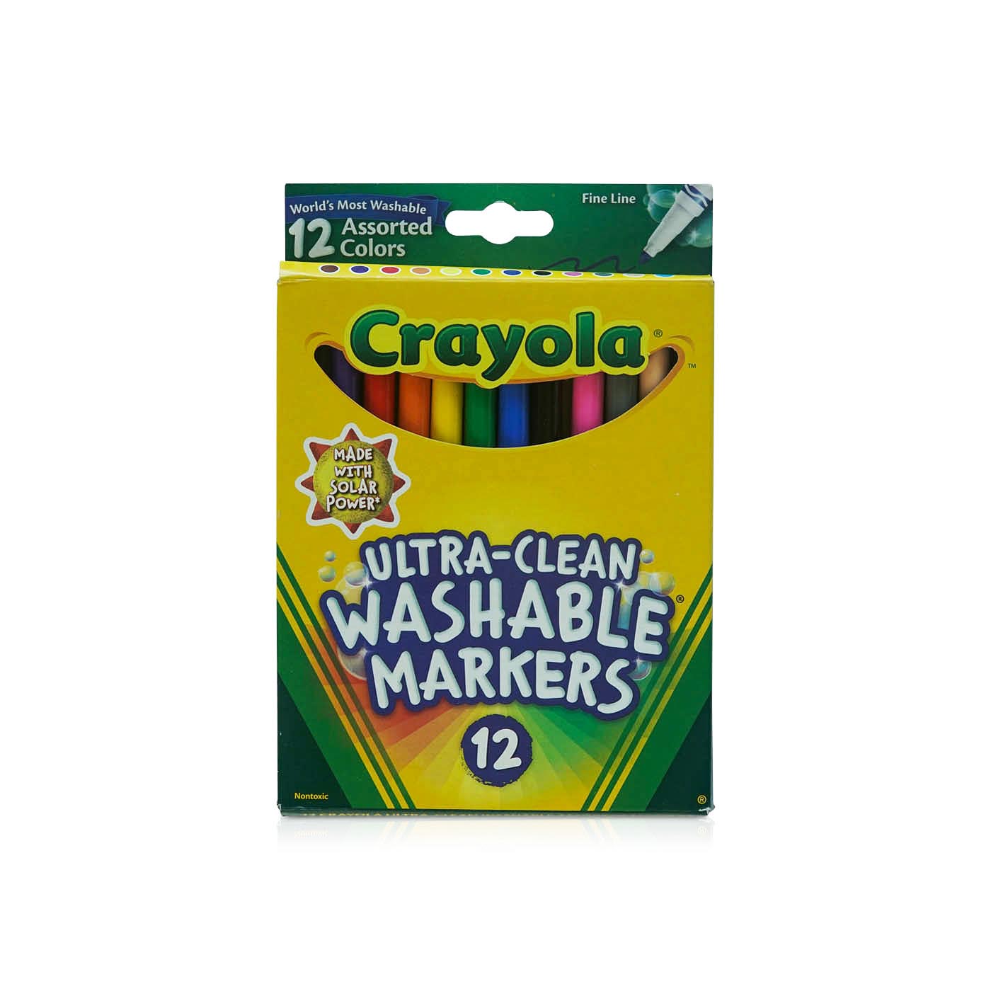 Crayola Washable Markers Fine Line x 12