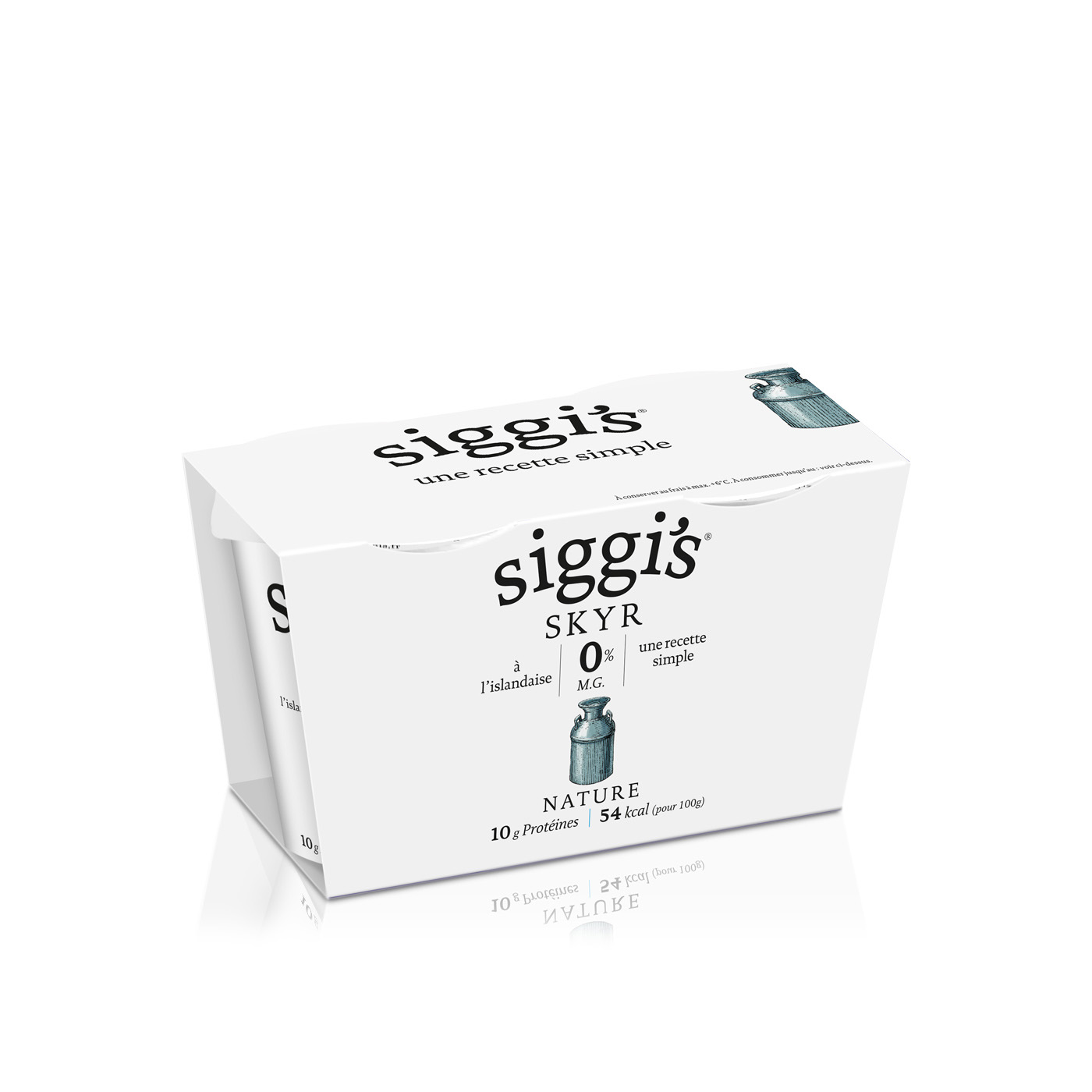 Siggi's Skyr 0% Plain 2 x 140g