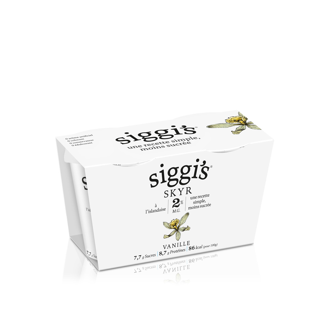 Siggi's Skyr 2% Vanilla 2 x 140g
