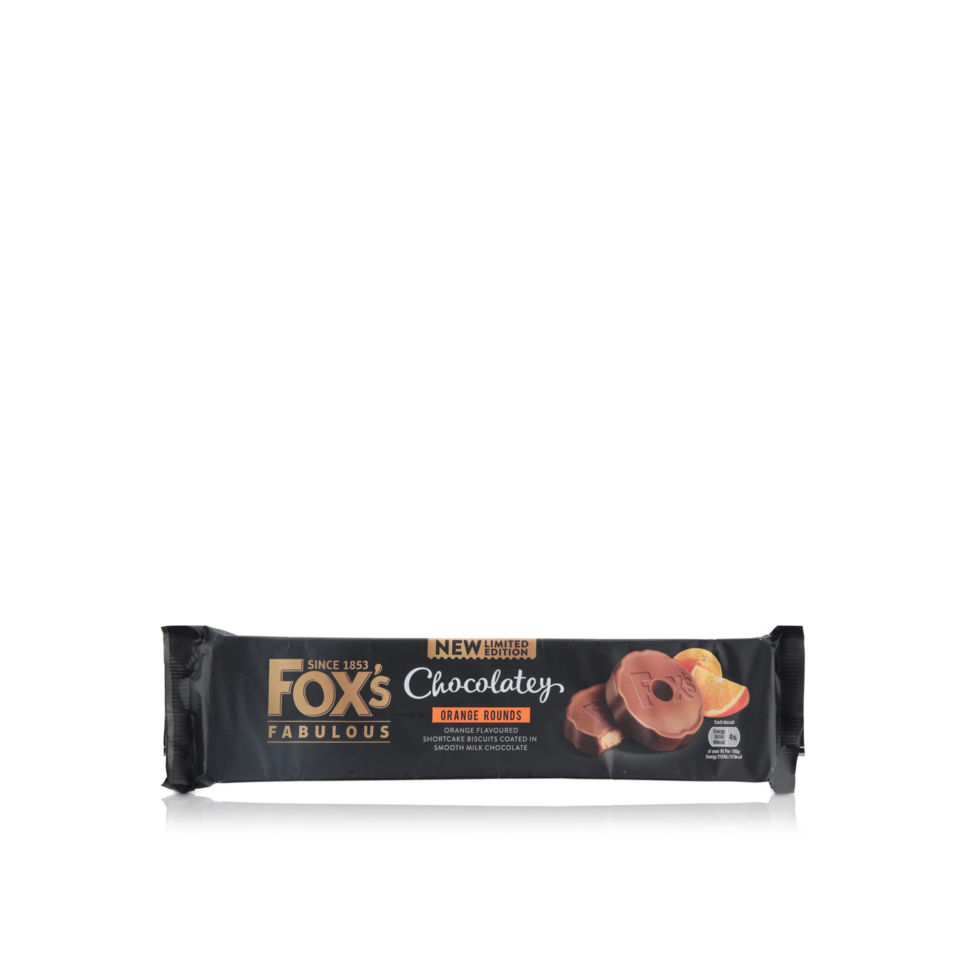Fox's Chocolatey Orange Rounds 130g