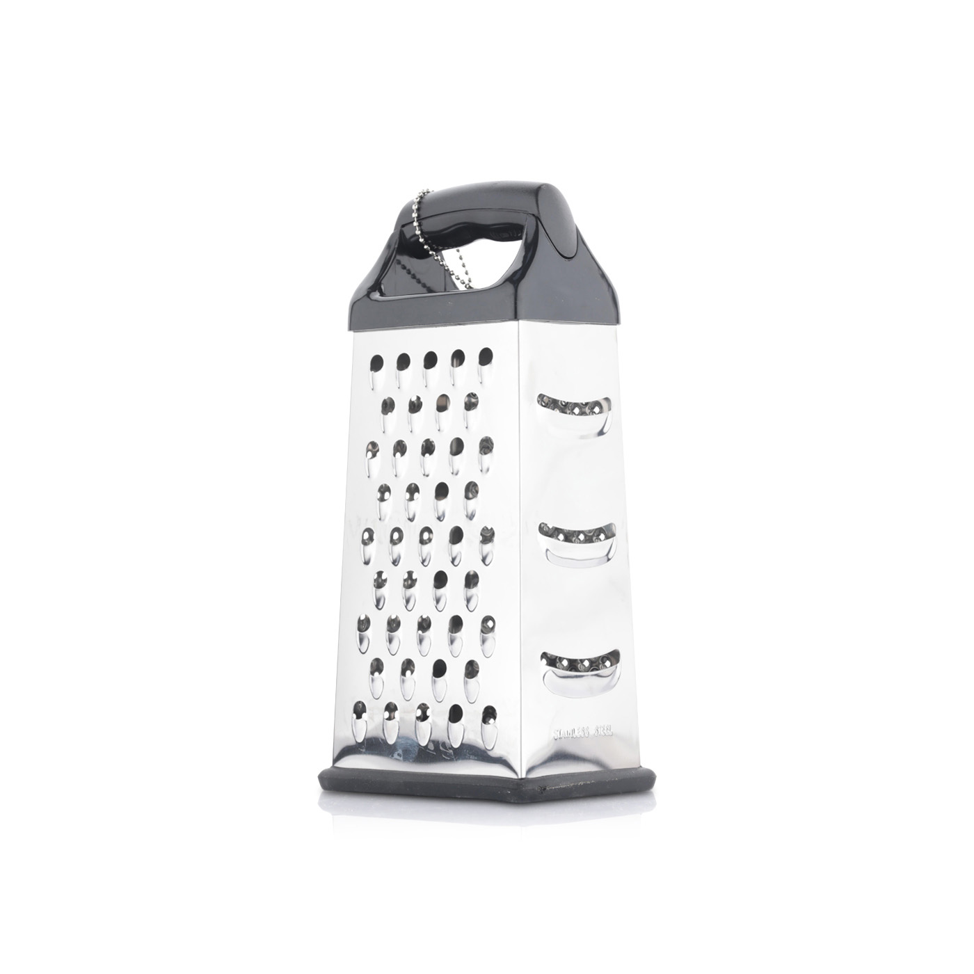 John Lewis Stainless Steel 4-Sided Box Grater