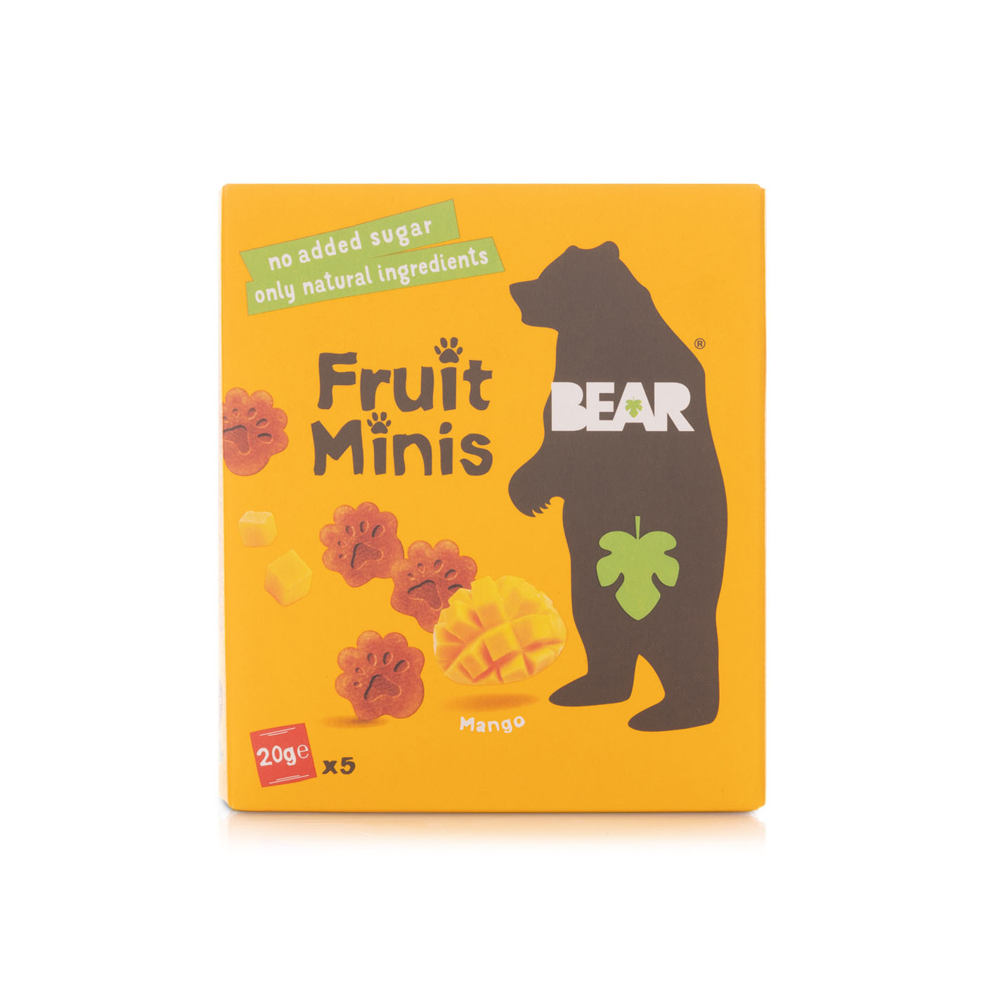 Bear Fruit Minis Mango 20g x 5