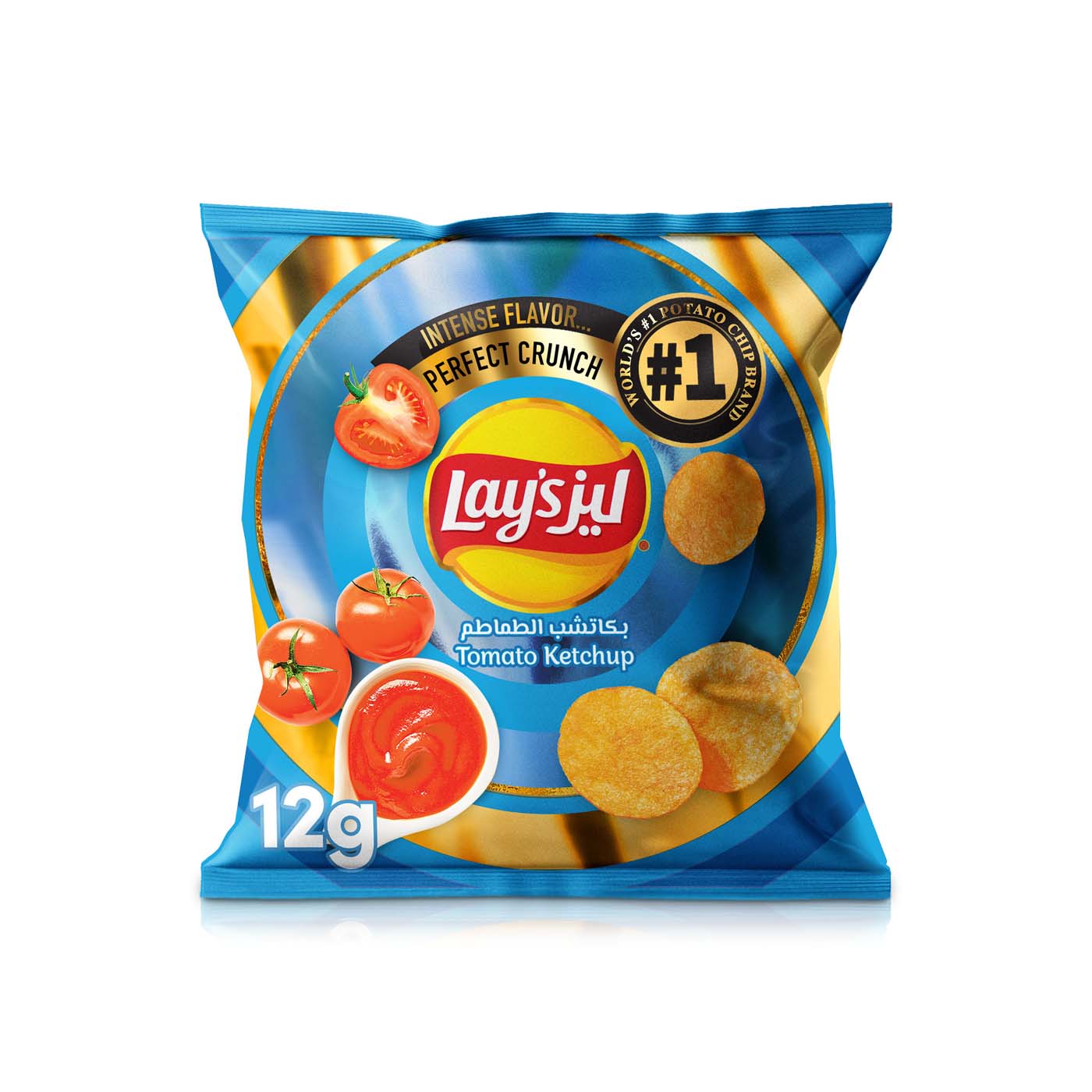 Lays Ketchup Potato Chips 12g