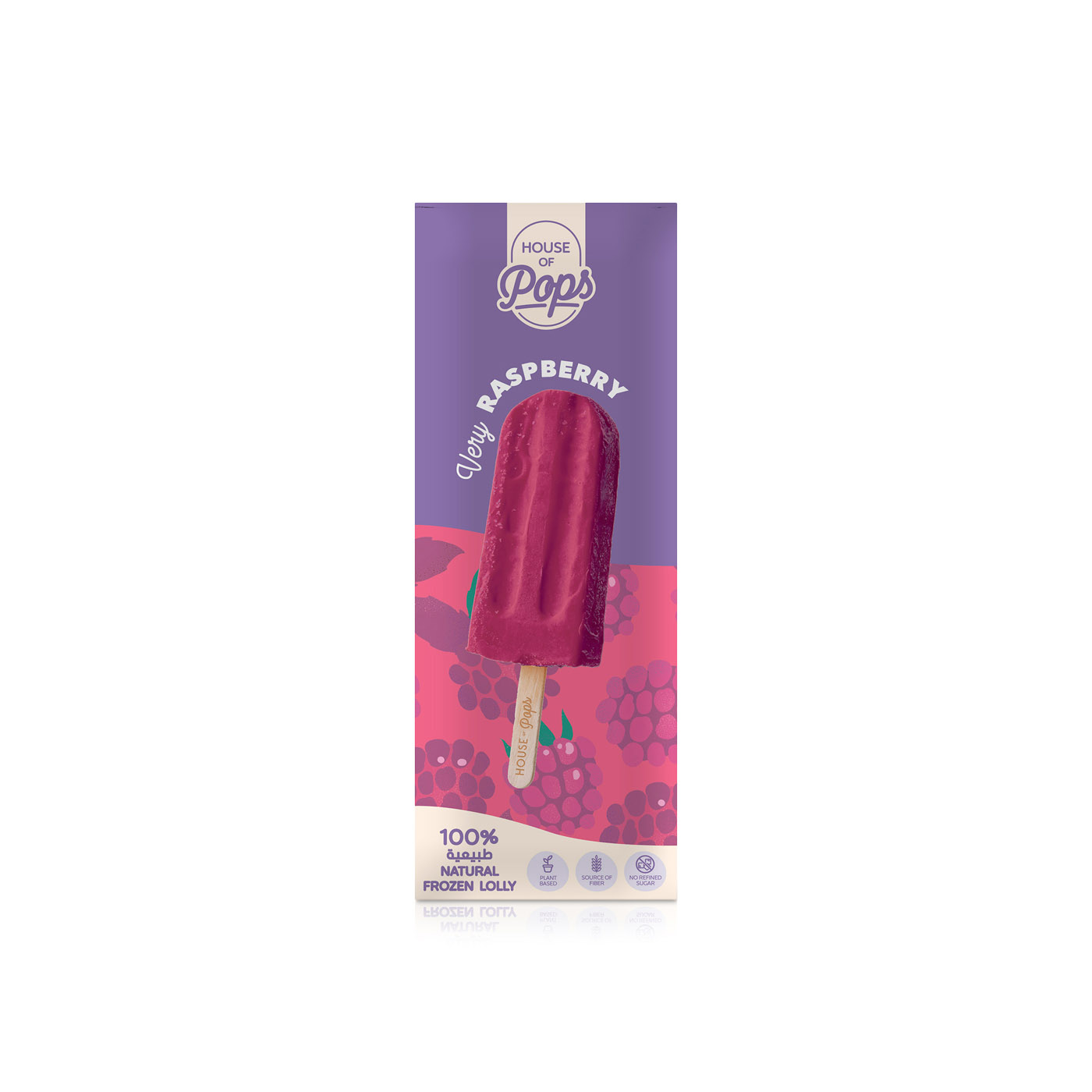House of Pops Frozen Very Raspberry 80ml