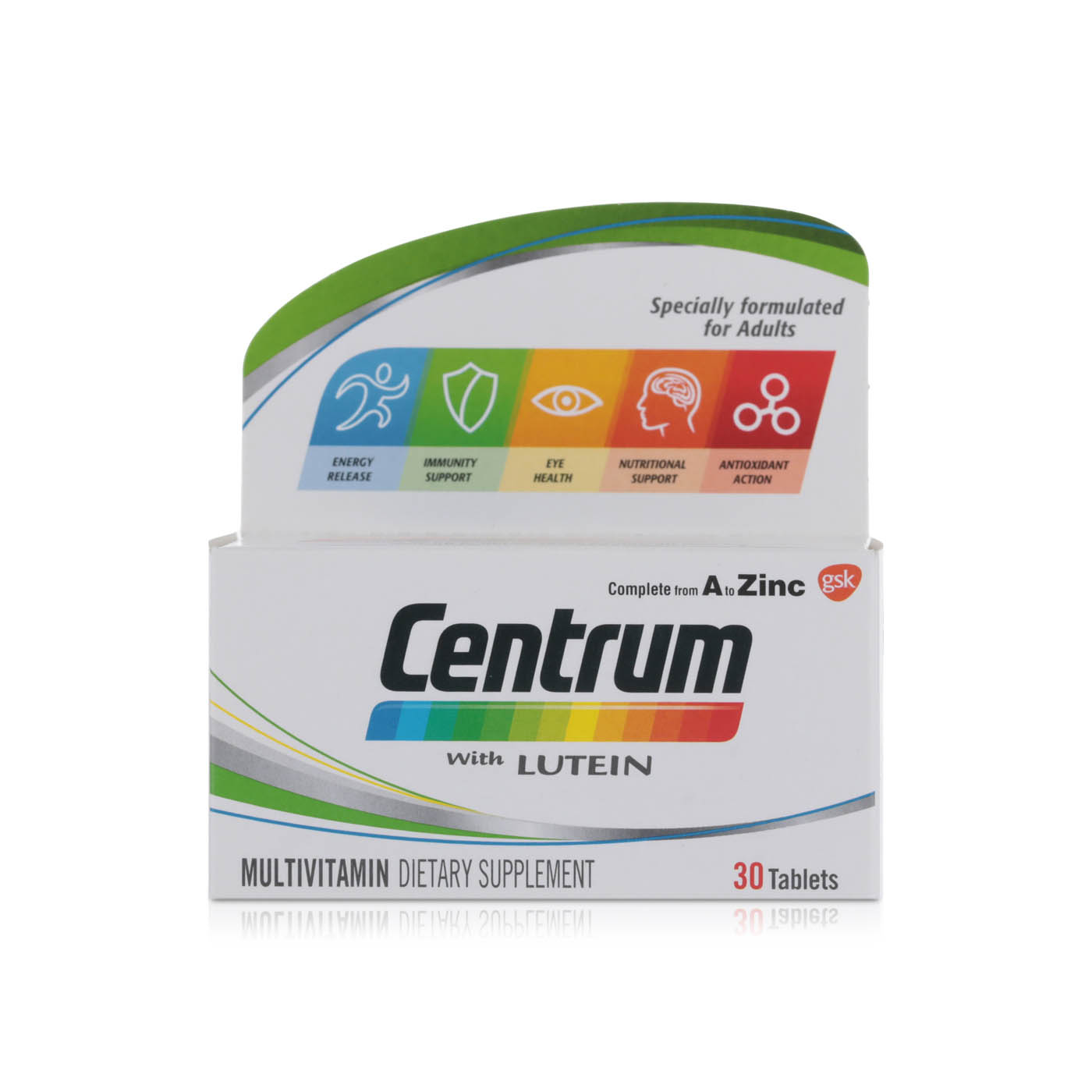 Centrum Lutein Micronutrient Multivitamins Tablets x 30