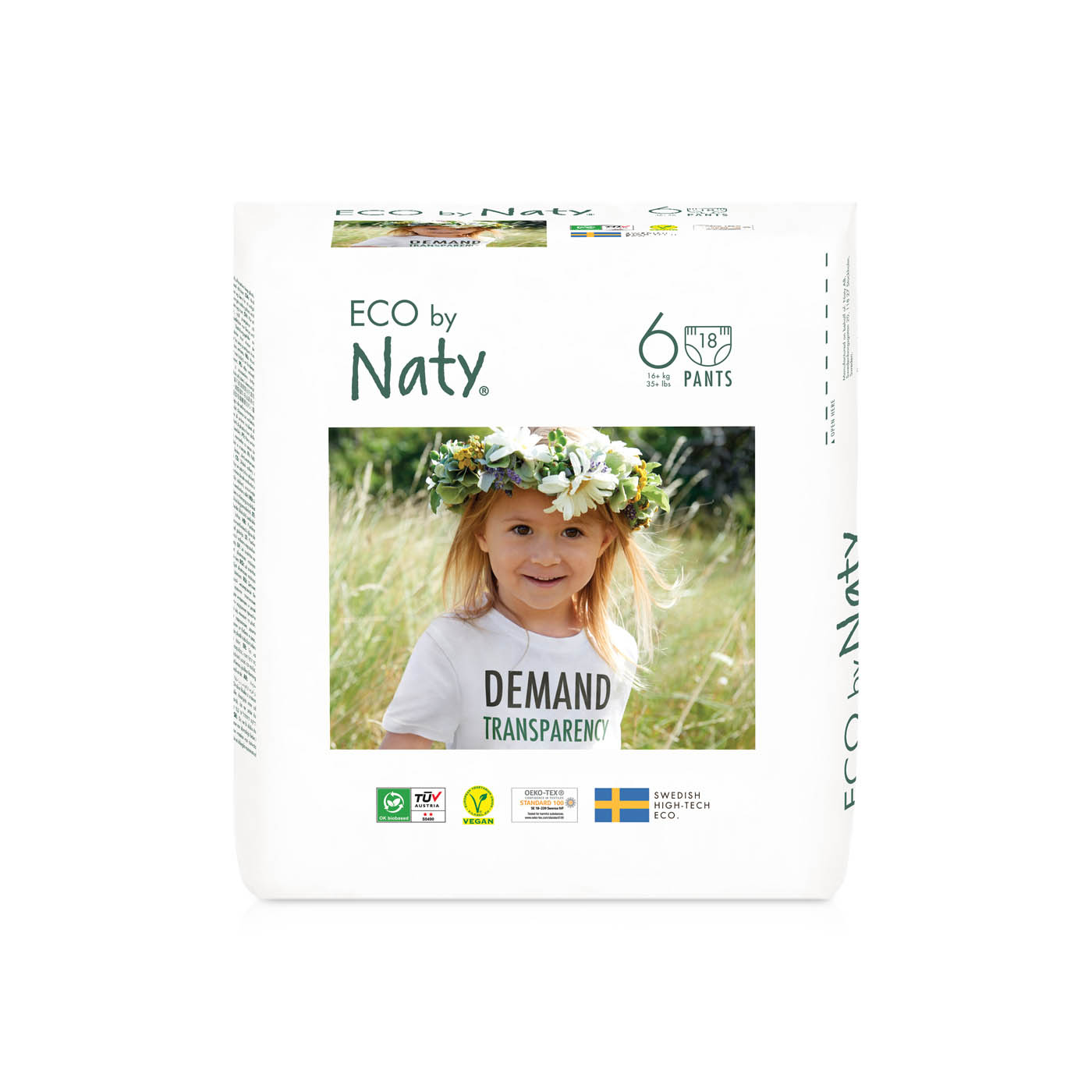 Eco by Naty Pull on Pants Size 6 x 18