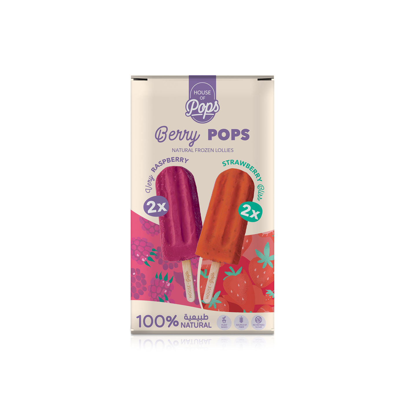 House of Pops Frozen Berry Minis 45ml x 4