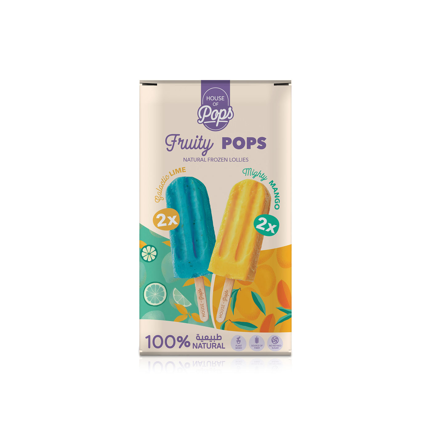 House of Pops Frozen Fruity Minis 45ml x 4