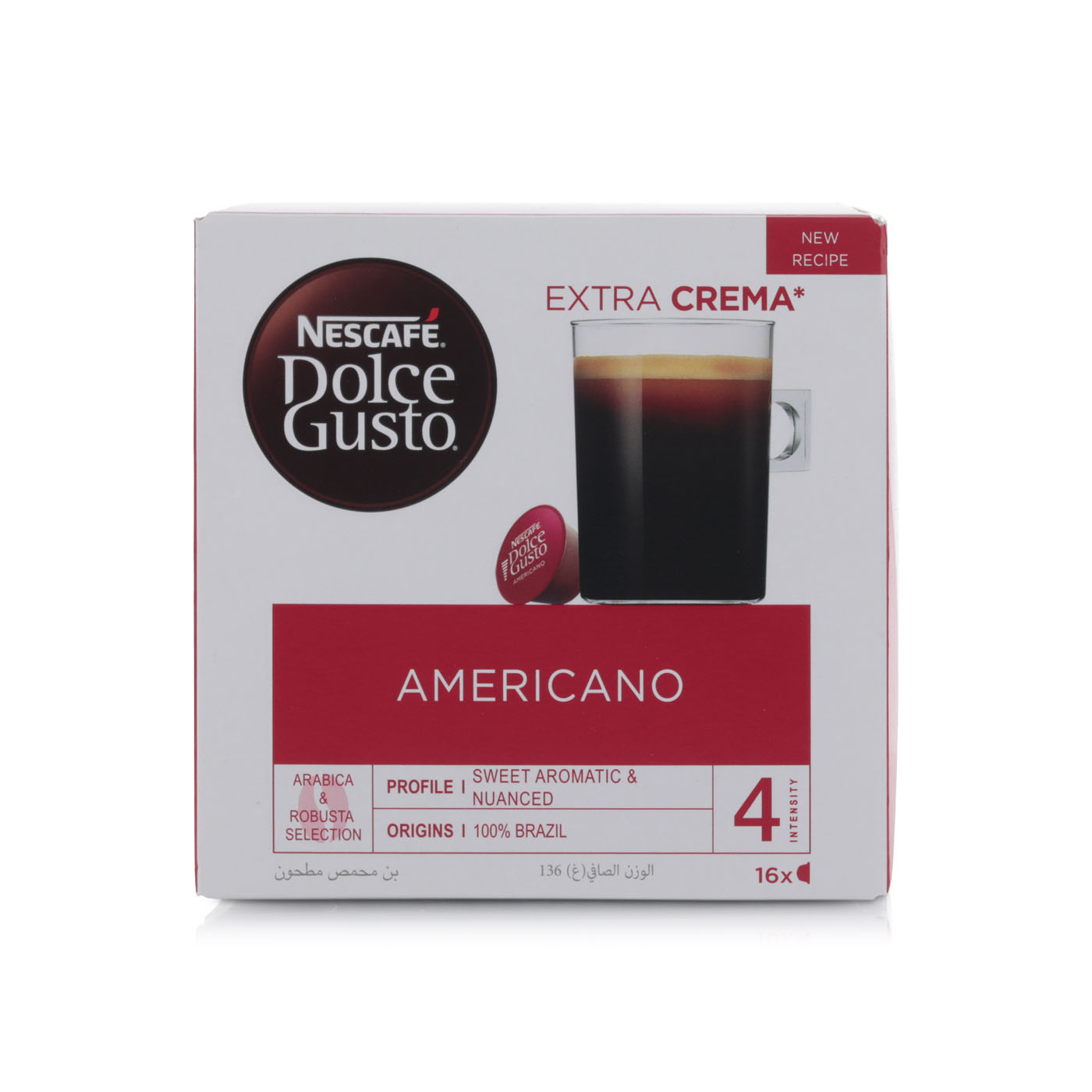 Nescafe Dolce Gusto Americano 16s 136g