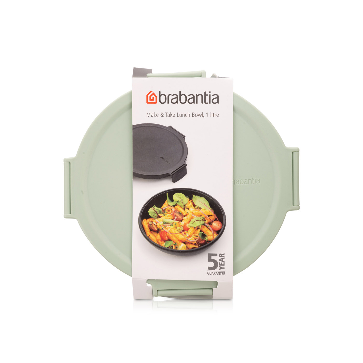 Brabantia Make & Take Lunch Bowl Jade Green 1 litre