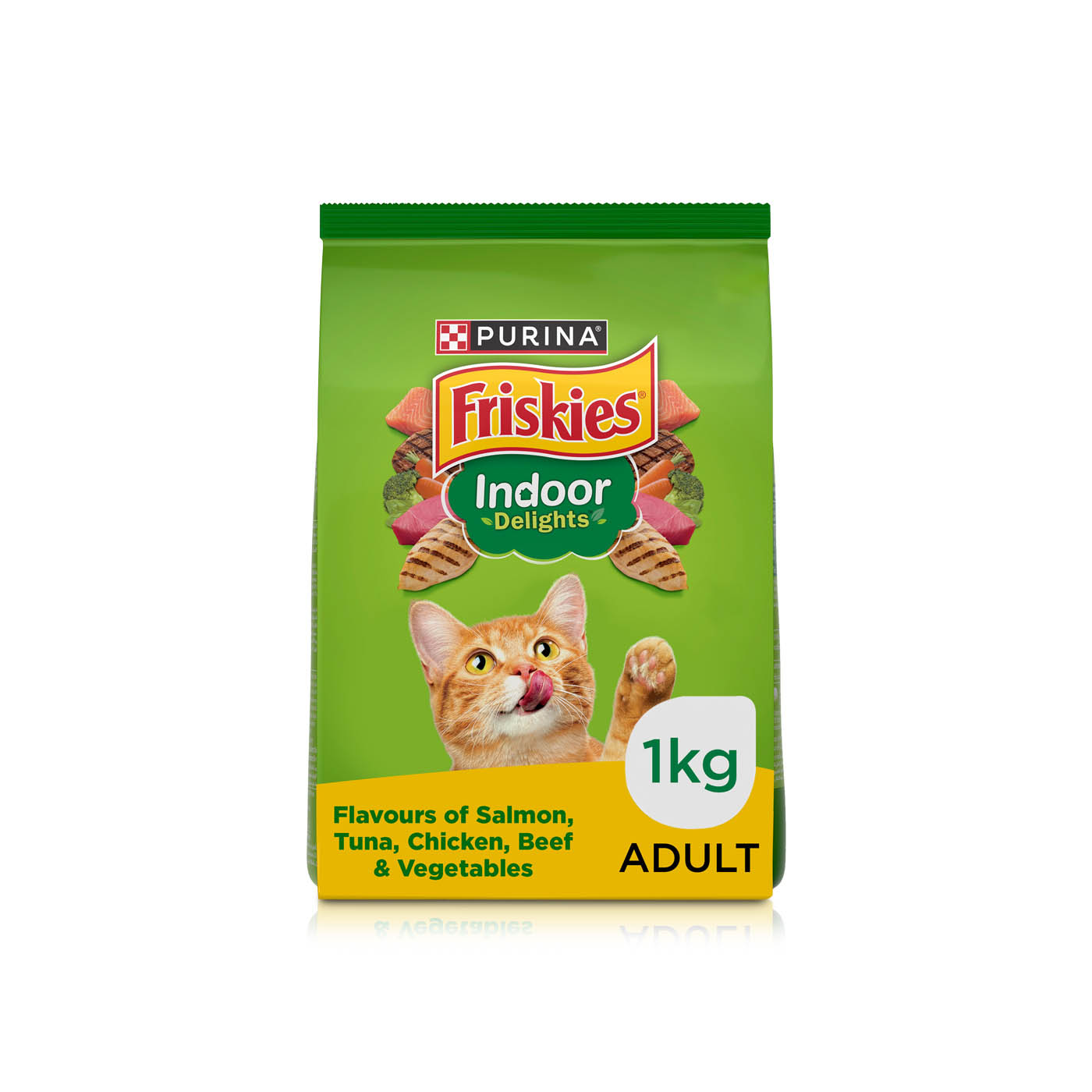 Friskies Indoor Delight Dry Cat Food 1kg