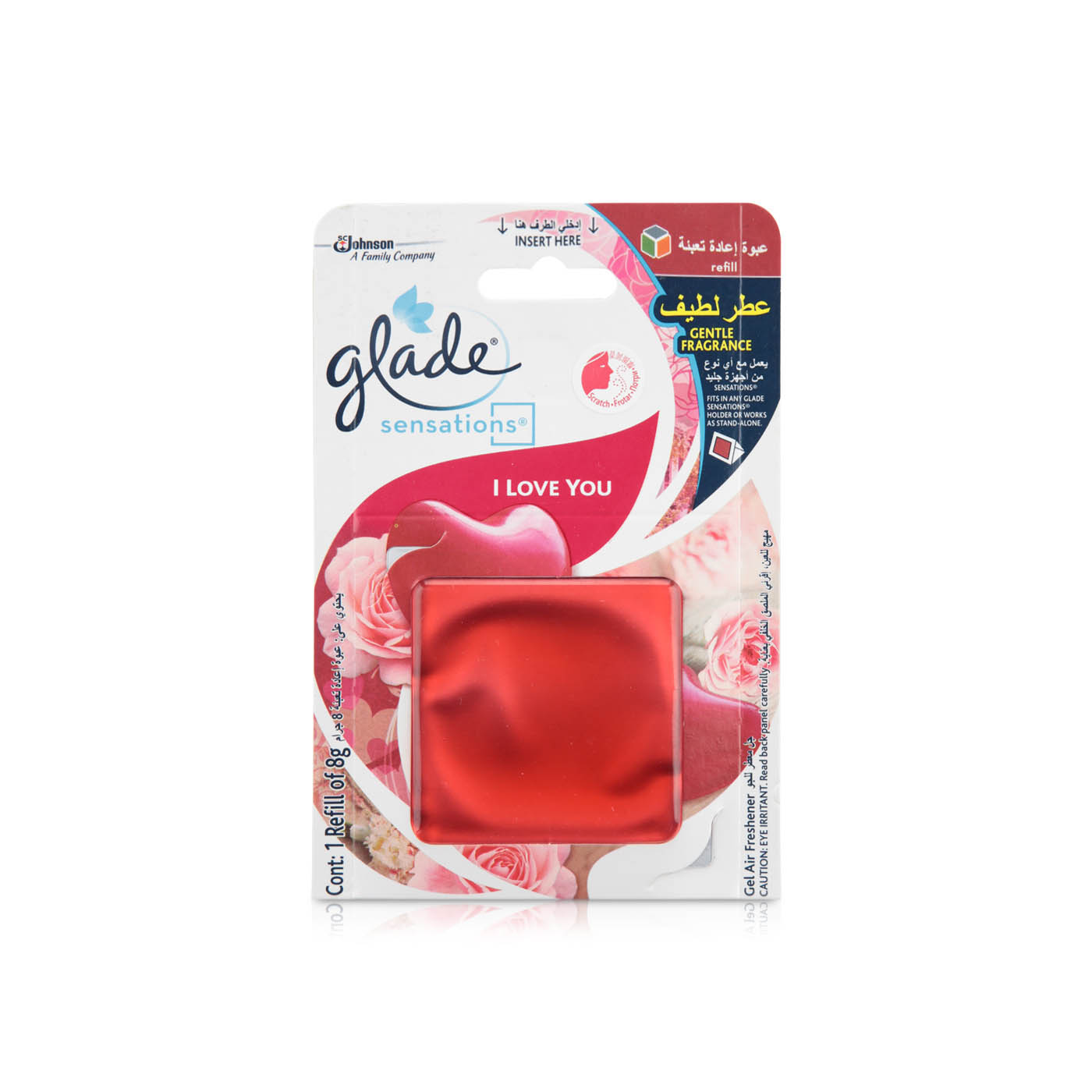 Glade Sensations Air Freshener Refill I Love You 8g