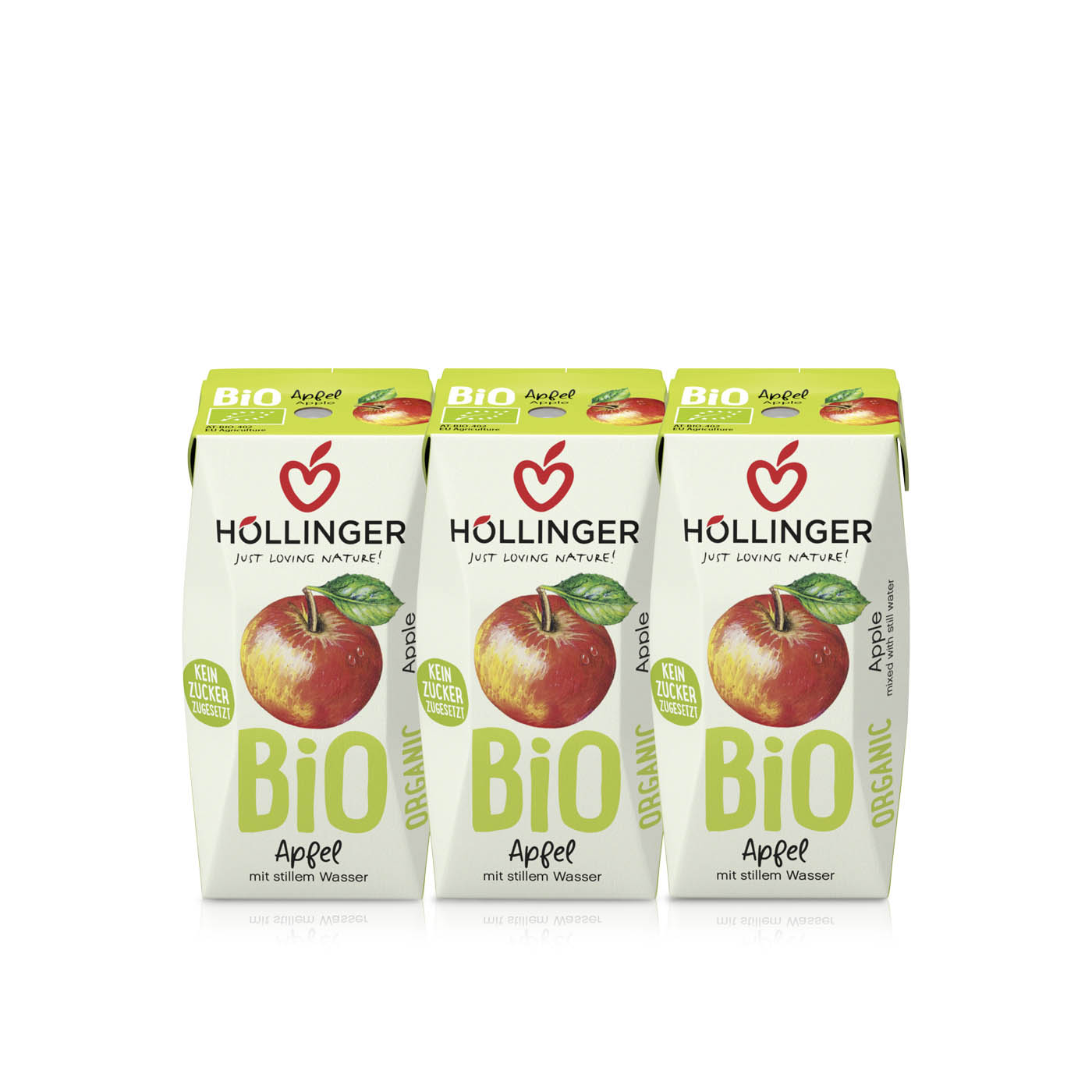 Hollinger Organic Apple Juice 3 x 200ml